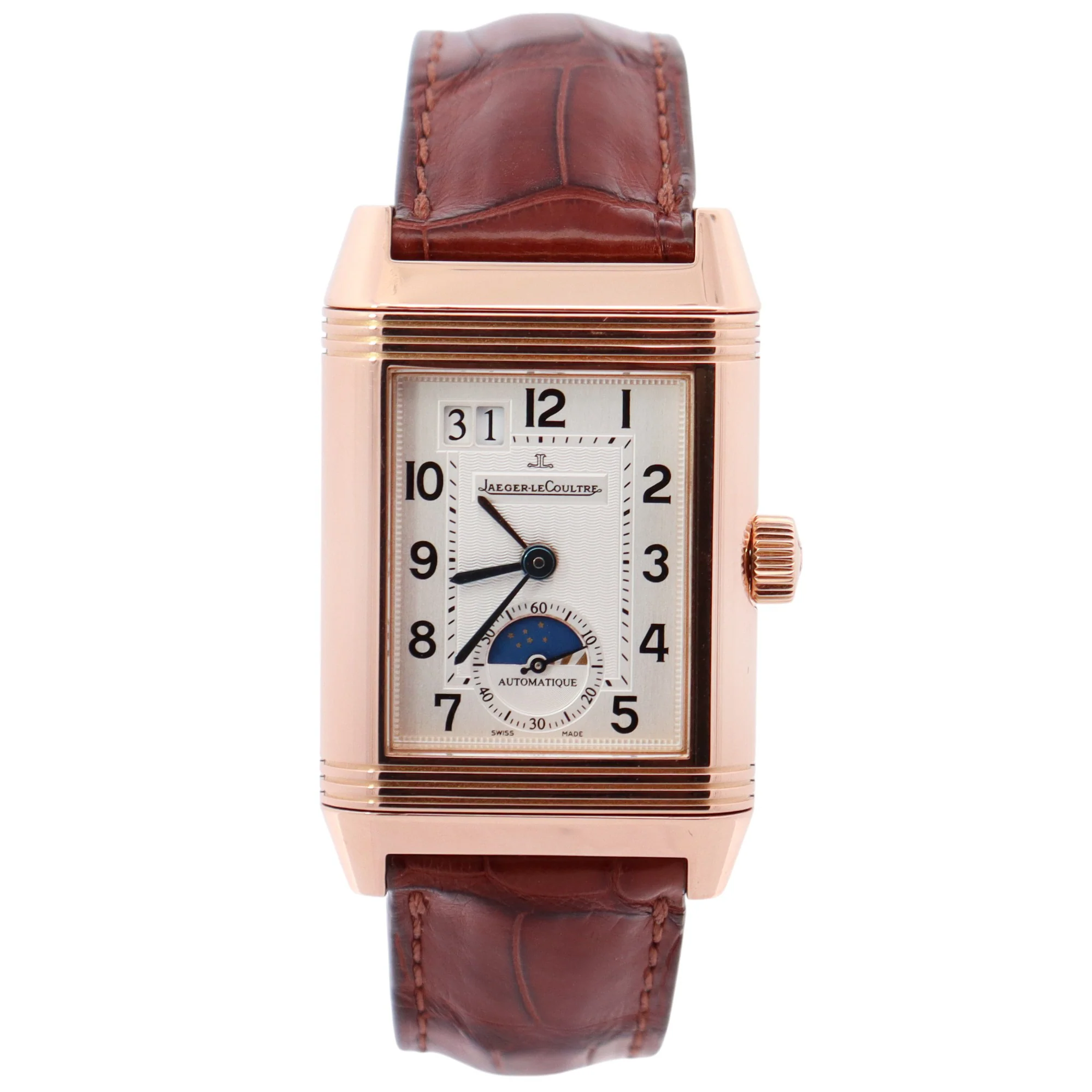 Jaeger-LeCoultre Reverso 29mm Silver Dial Watch Ref# Q3032420
