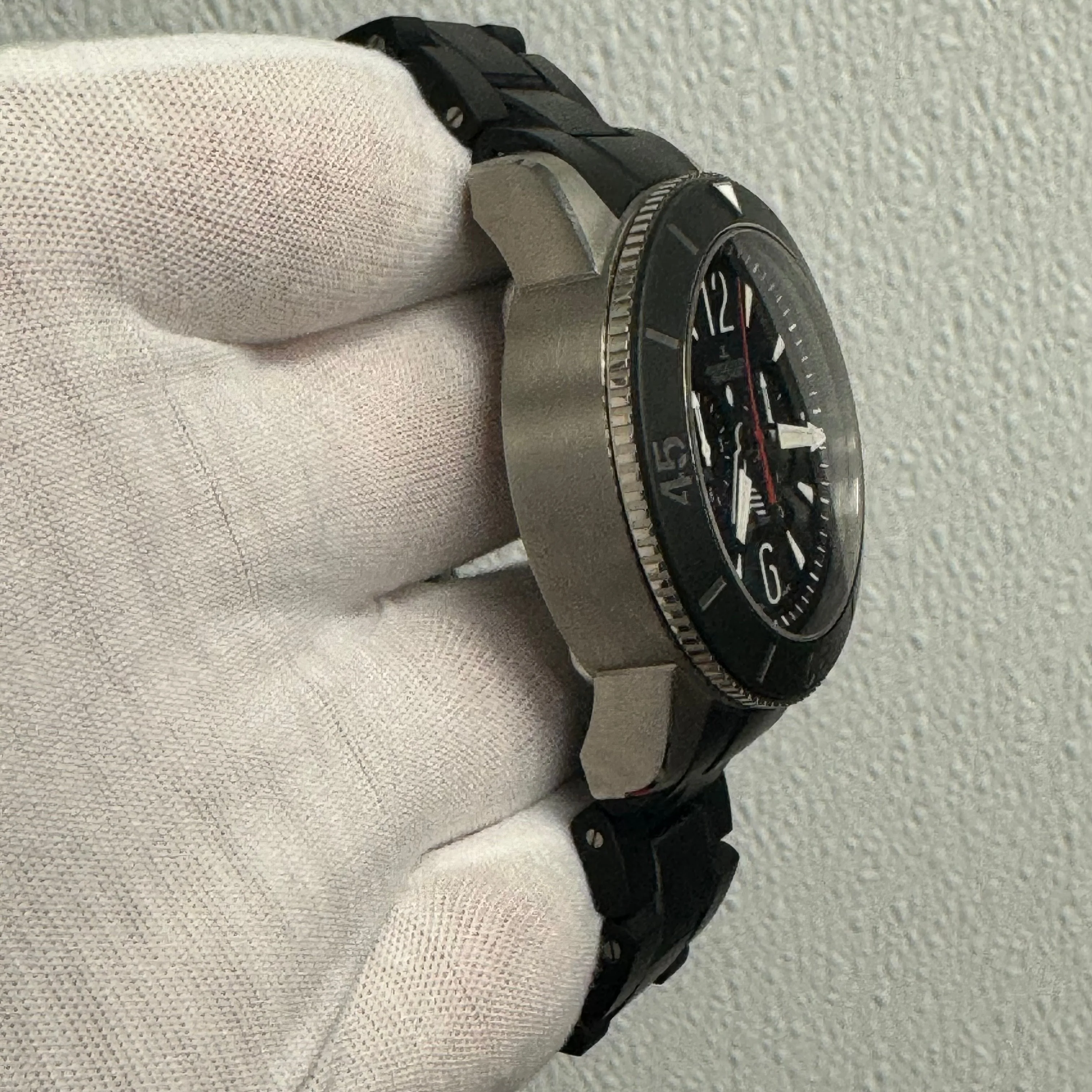 Jager LeCoultre Master Compressor 46mm Black Dial Watch Ref# Q178T677 - Image 3