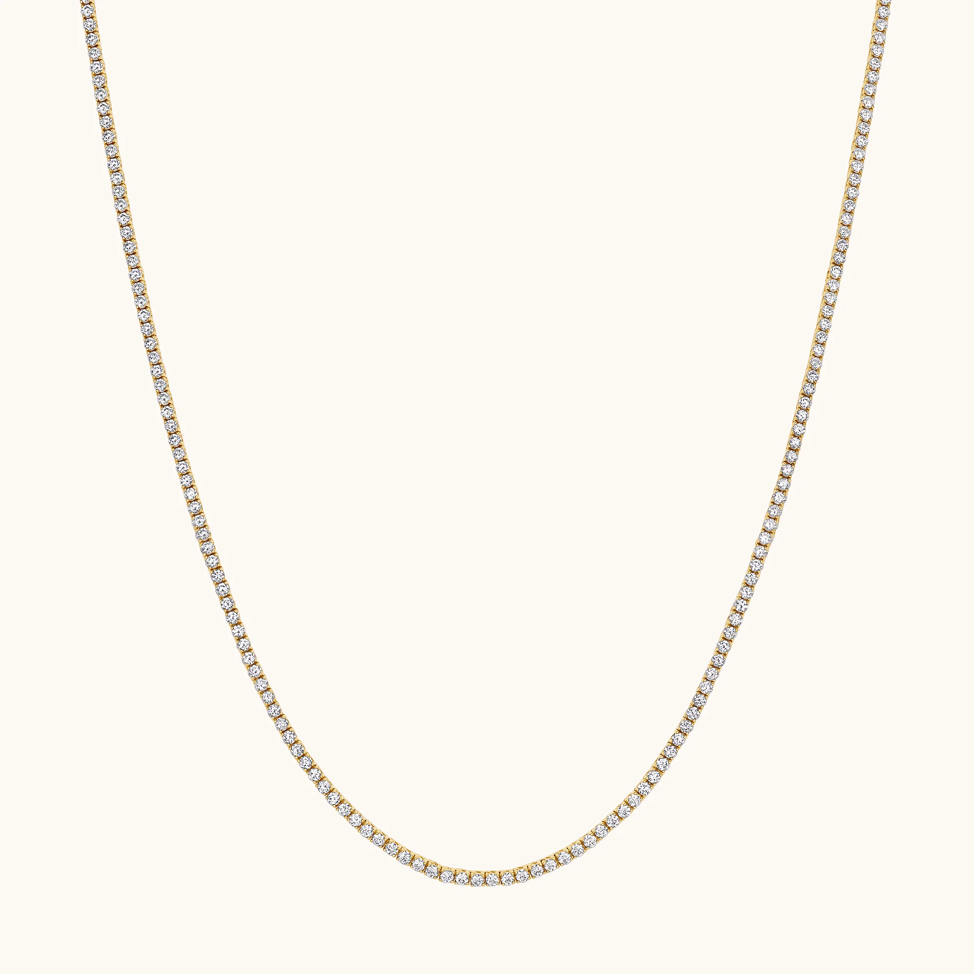 Lab Grown Diamond Tennis Necklace