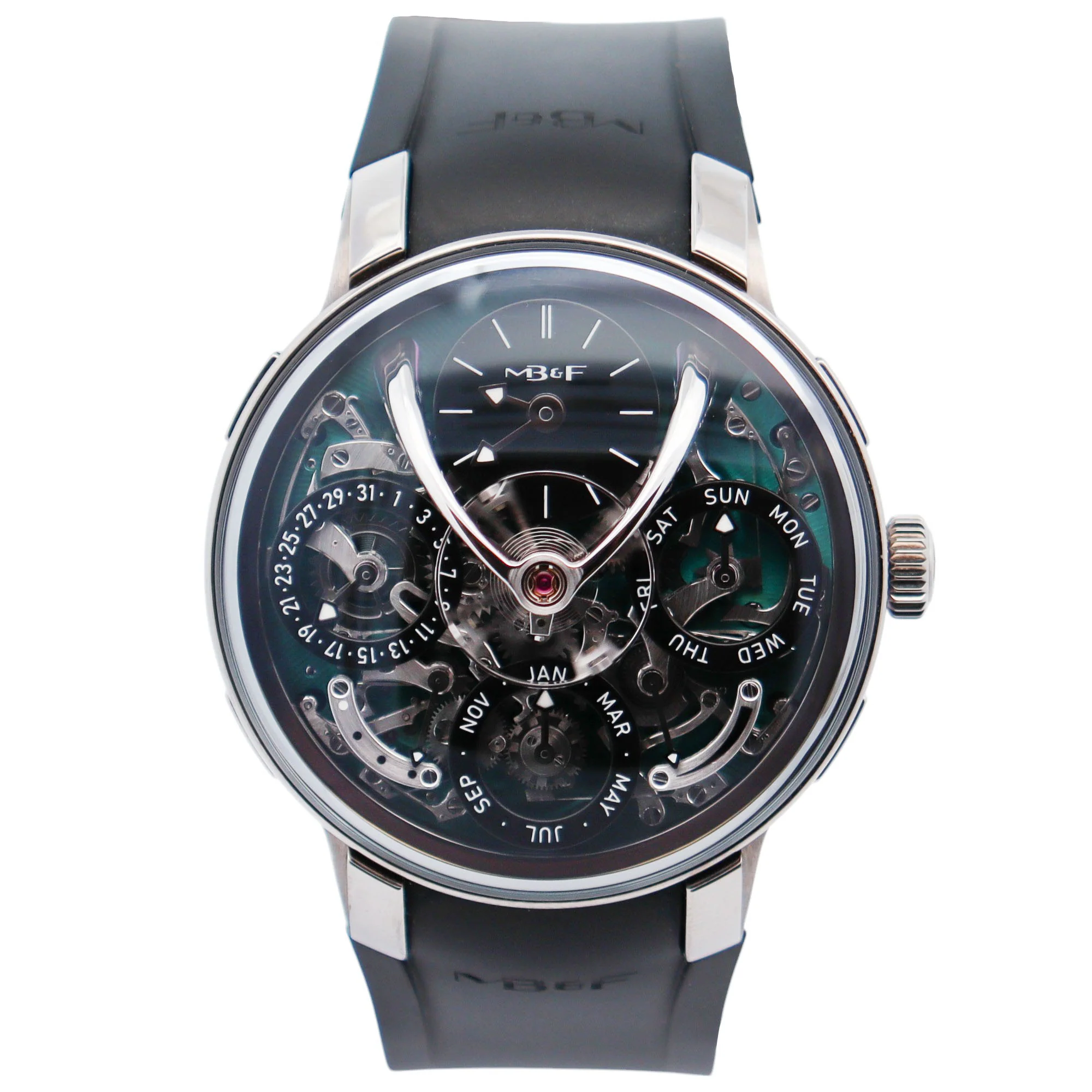 MB&F Legacy 44mm Openworked Dial Watch Ref# 07.T.GU