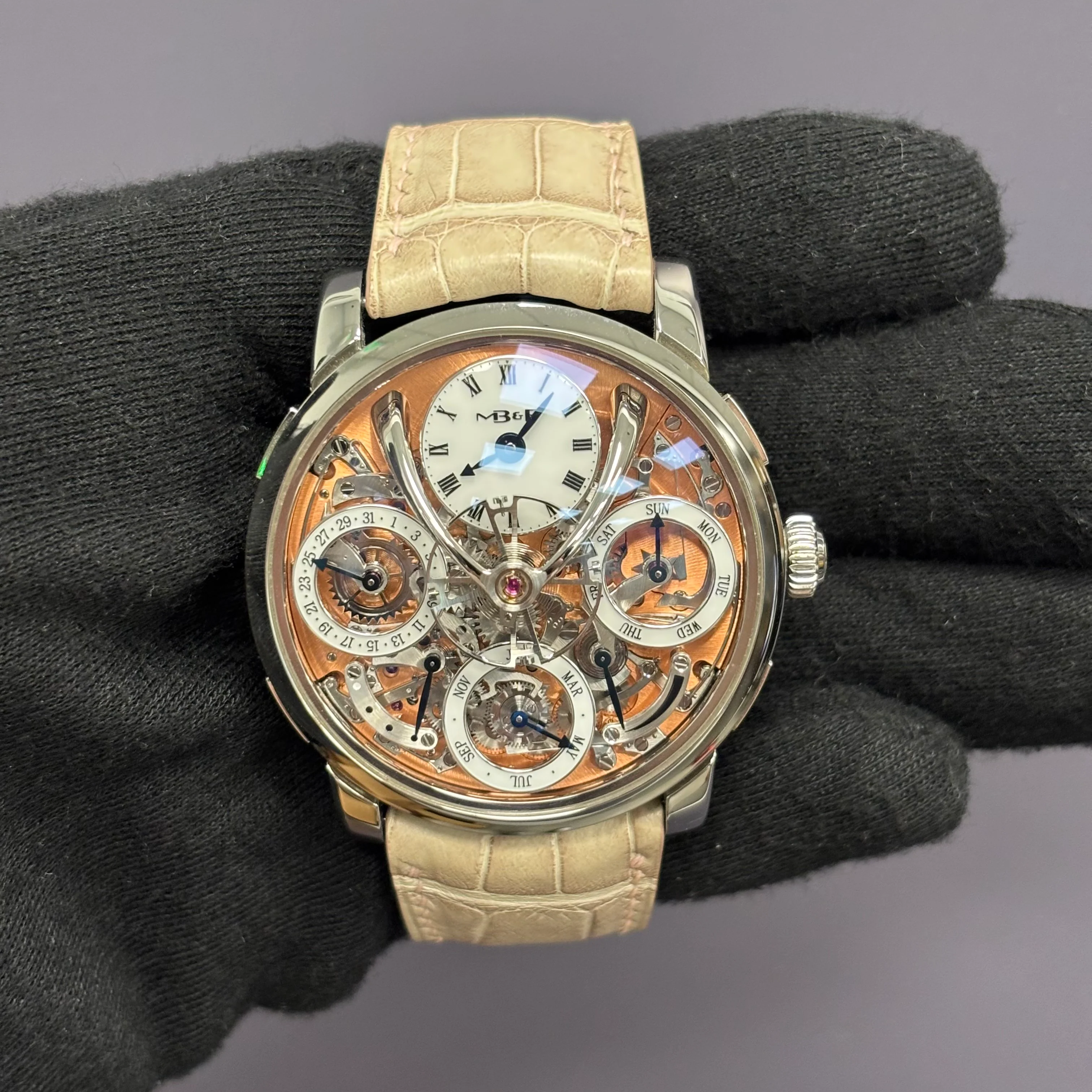 MB&F Legacy 44mm Openwork Dial Watch Ref# 03.SL.S - Image 4