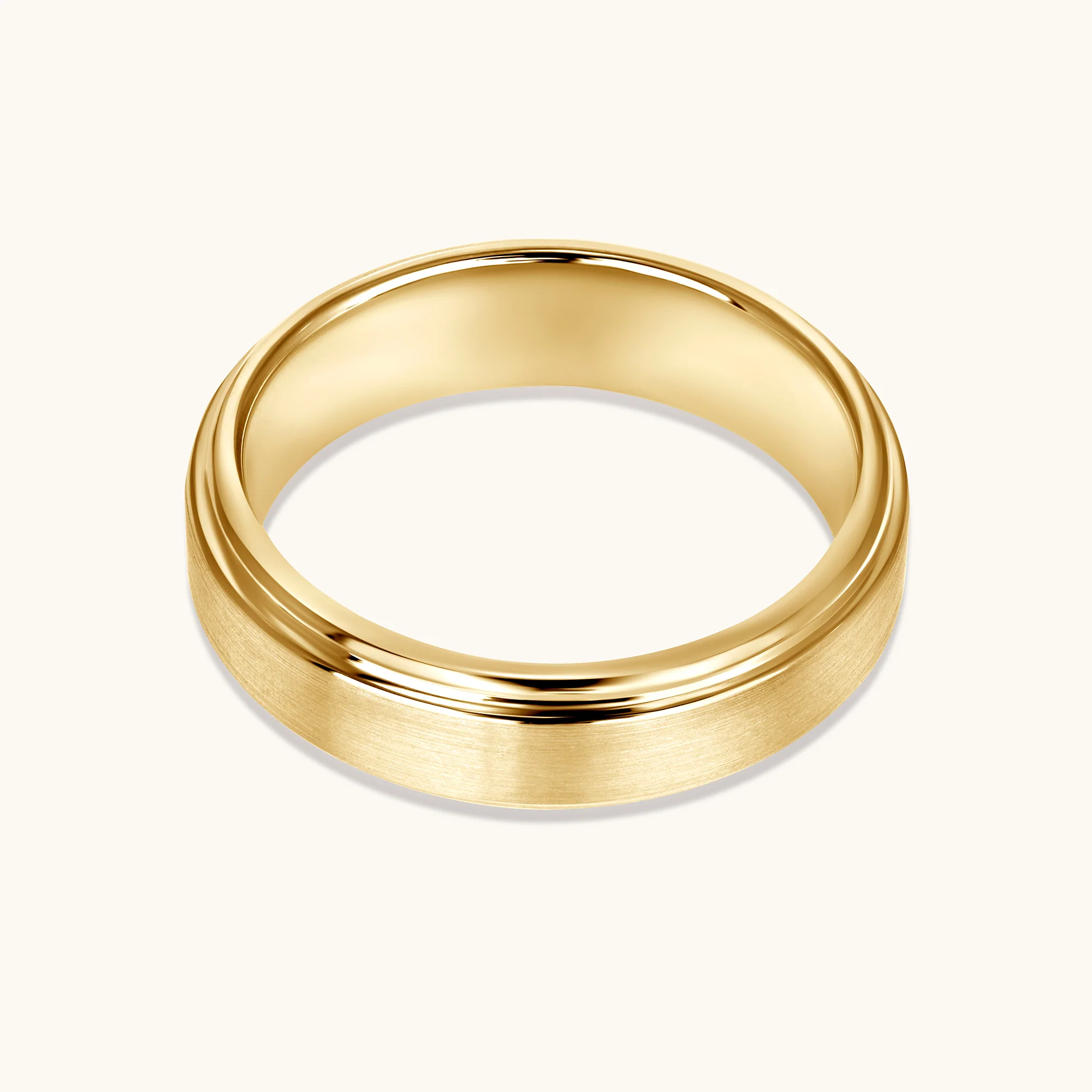 Men's Brushed Step Edge Band - Image 2