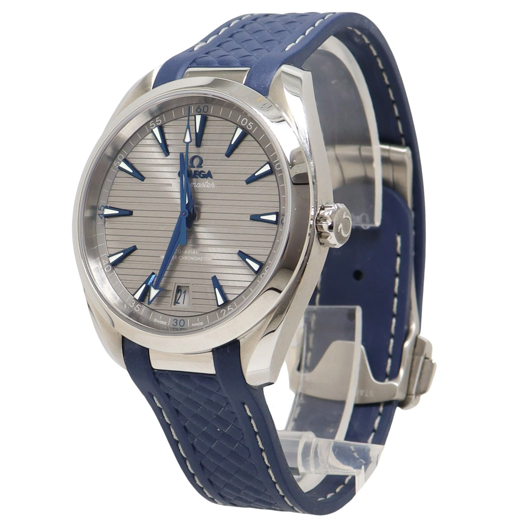 Omega Aqua Terra Stainless Steel 41mm Grey Dial Watch Reference# 220.12.41.21.06.001 - Image 2