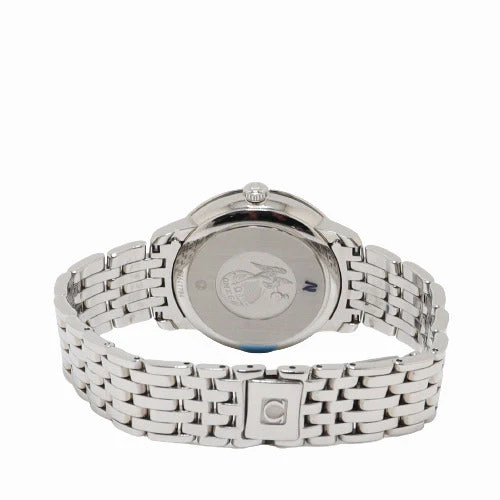 Omega Ladies Deville Stainless Steel 37mm White MOP Dial Watch Reference# 424.10.33.20.55.002 - Image 4