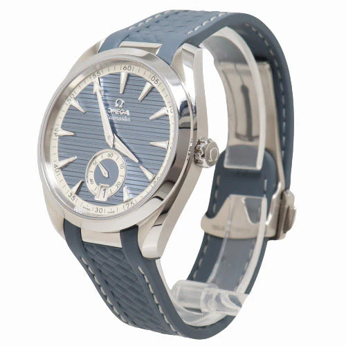 Omega Mens Aqua Terra Stainless Steel 41mm Blue Stick Dial Watch Reference# 220.12.41.21.03.005 - Image 2