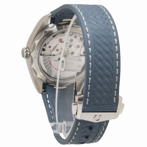 Omega Mens Aqua Terra Stainless Steel 41mm Blue Stick Dial Watch Reference# 220.12.41.21.03.005 - Image 3