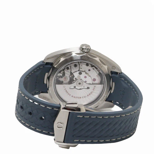 Omega Mens Aqua Terra Stainless Steel 41mm Blue Stick Dial Watch Reference# 220.12.41.21.03.005 - Image 4