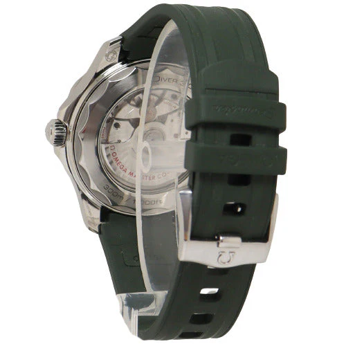 Omega Mens Seamaster Stainless Steel 42mm Green Wave Dot Dial Watch Reference# 210.32.42.20.10.001 - Image 3