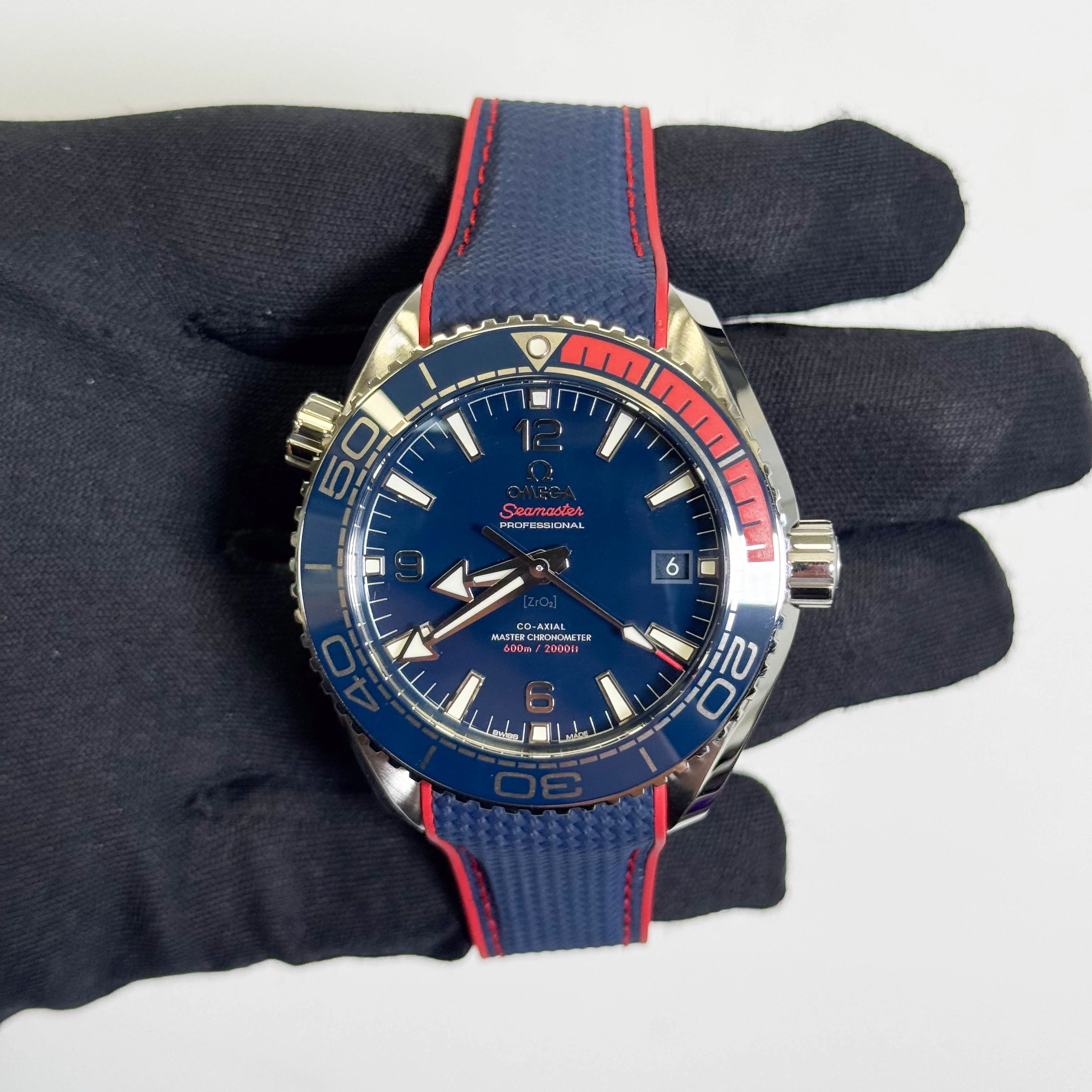 Omega Planet Ocean 43.5mm Blue Dial Watch Ref# 522.32.44.21.03.001 - Image 2