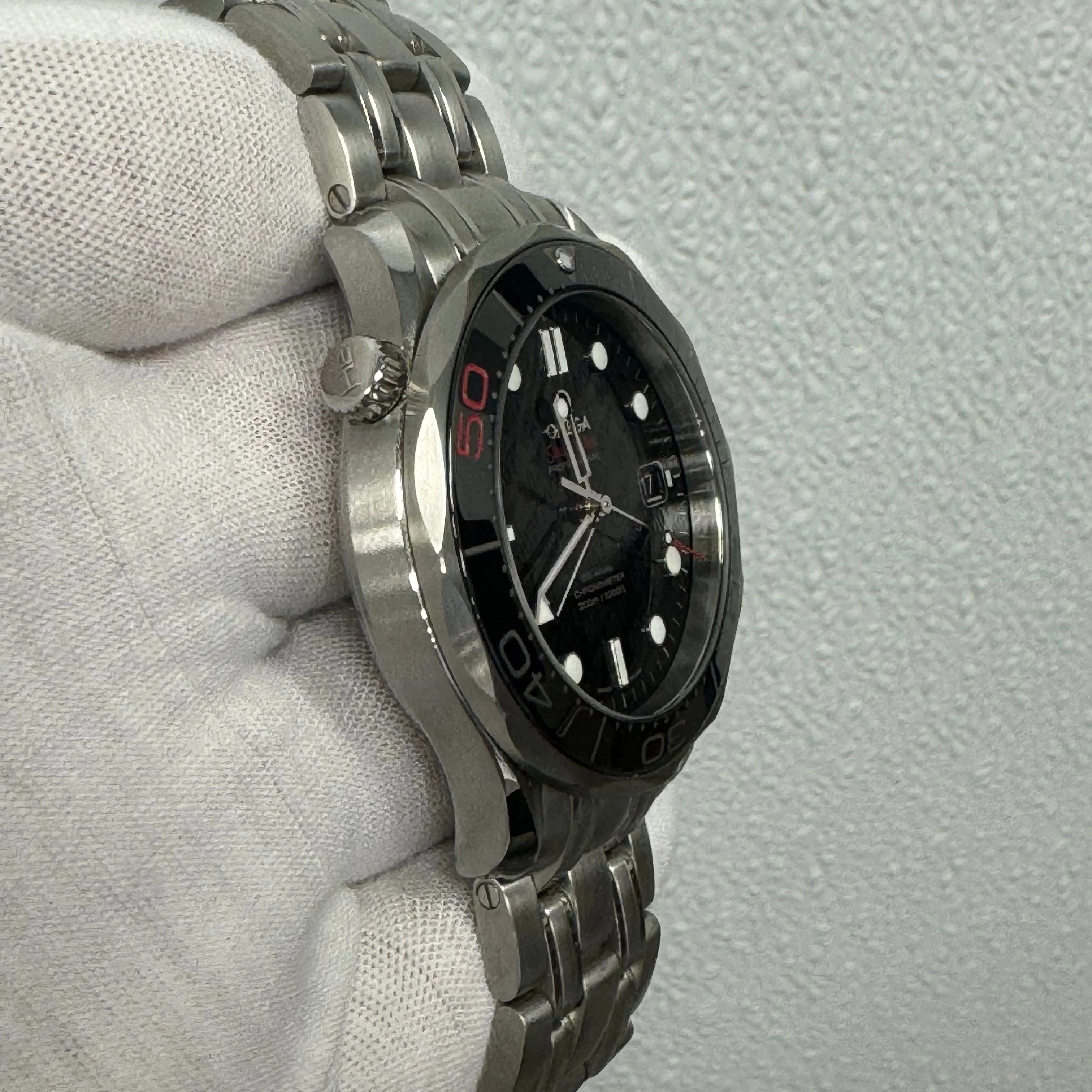 Omega Seamaster "007" 42mm Black Dial Watch Ref# 212.30.36.20.51.001 - Image 2