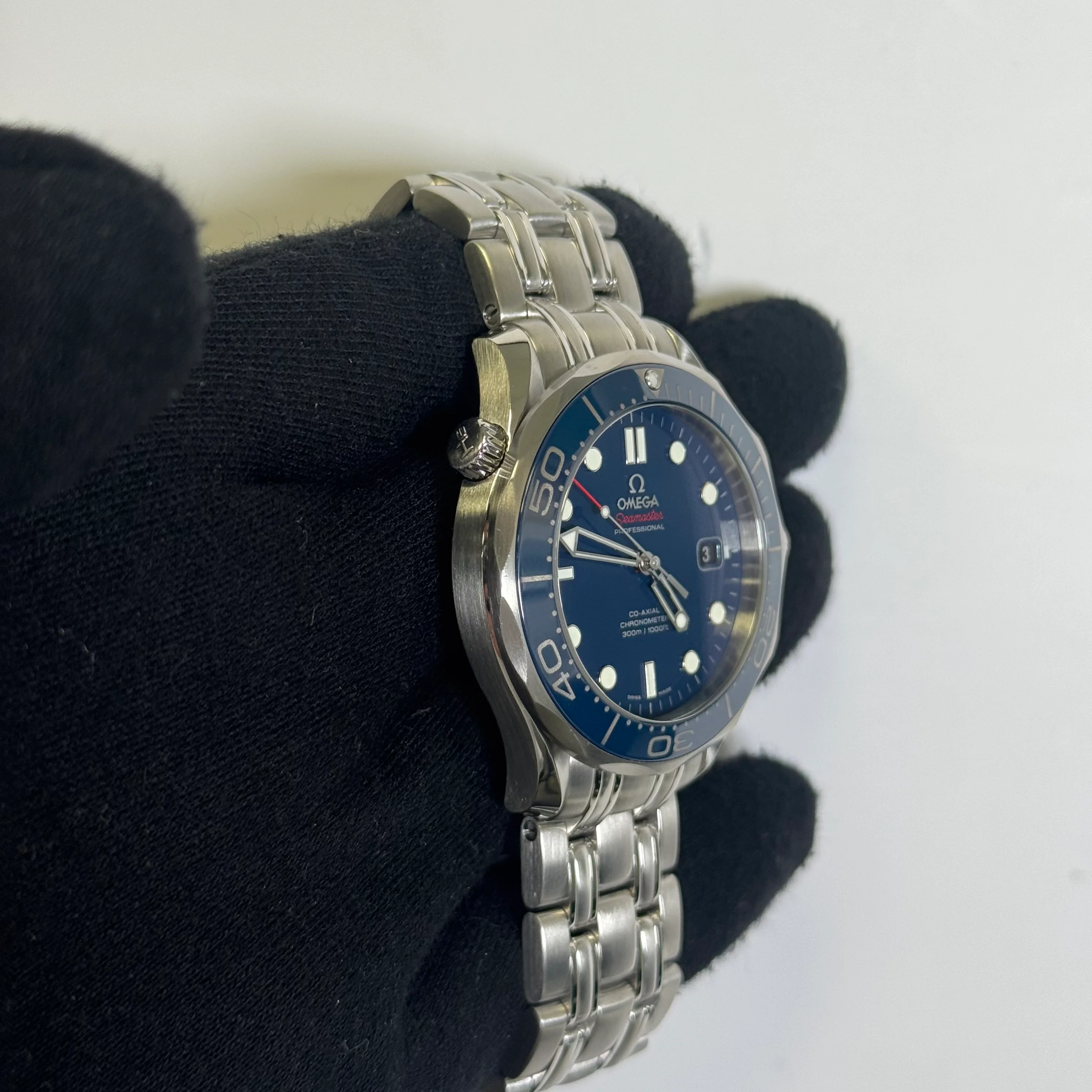 Omega Seamaster 41mm Blue Dial Ref# 212.30.41.20.03.001 - Image 3