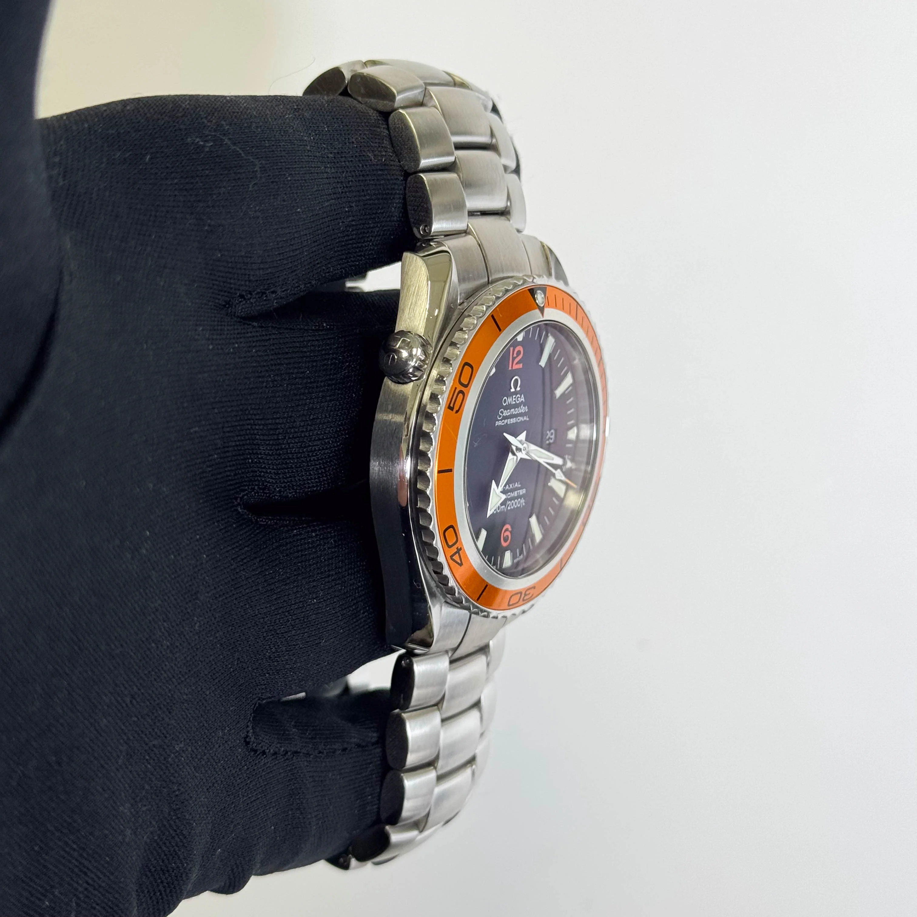 Omega Seamaster 45.5mm Black Dial Watch Ref# 2208.50.00 - Image 3