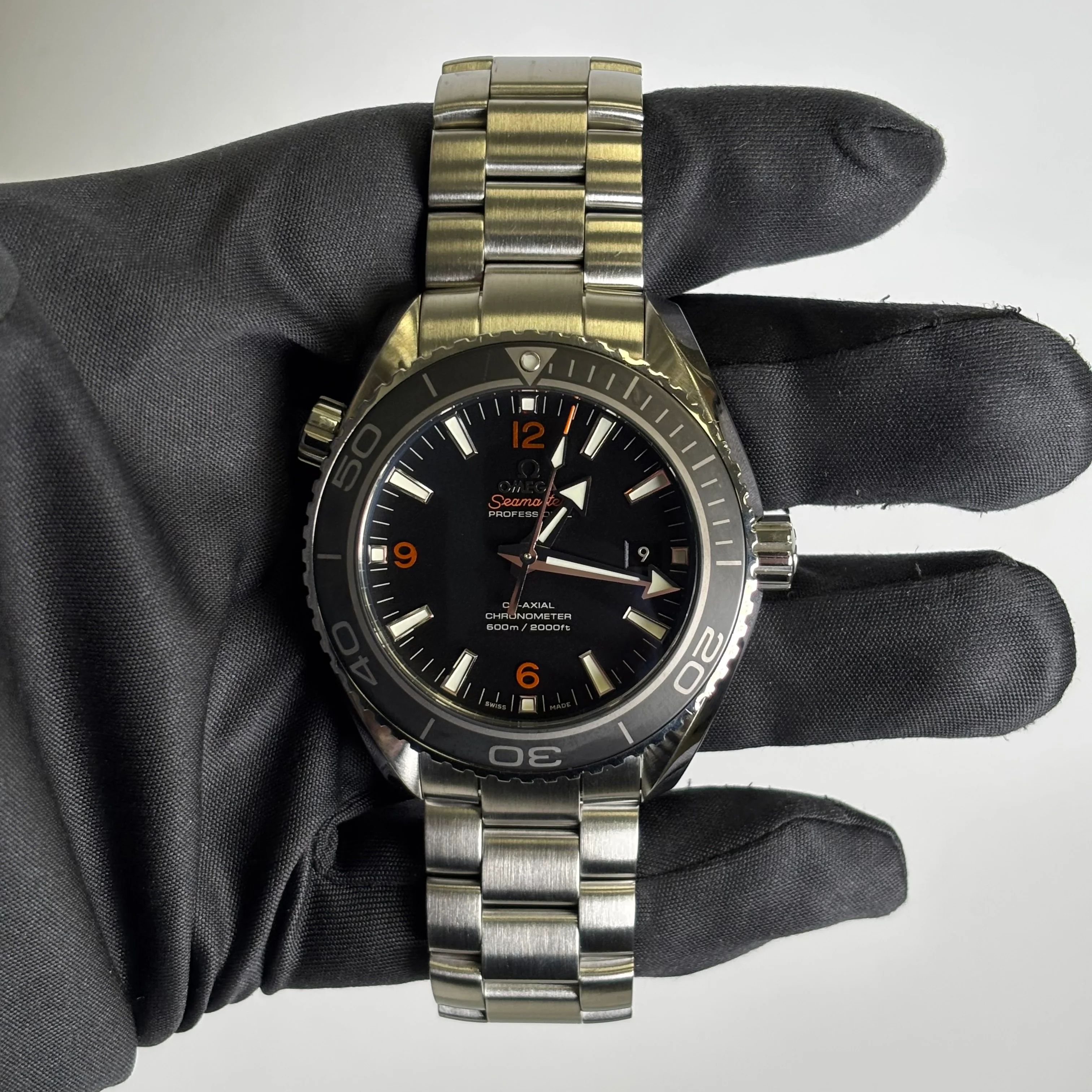 Omega Seamaster 45.5mm Black Dial Watch Ref# 232.30.46.21.01.003 - Image 2