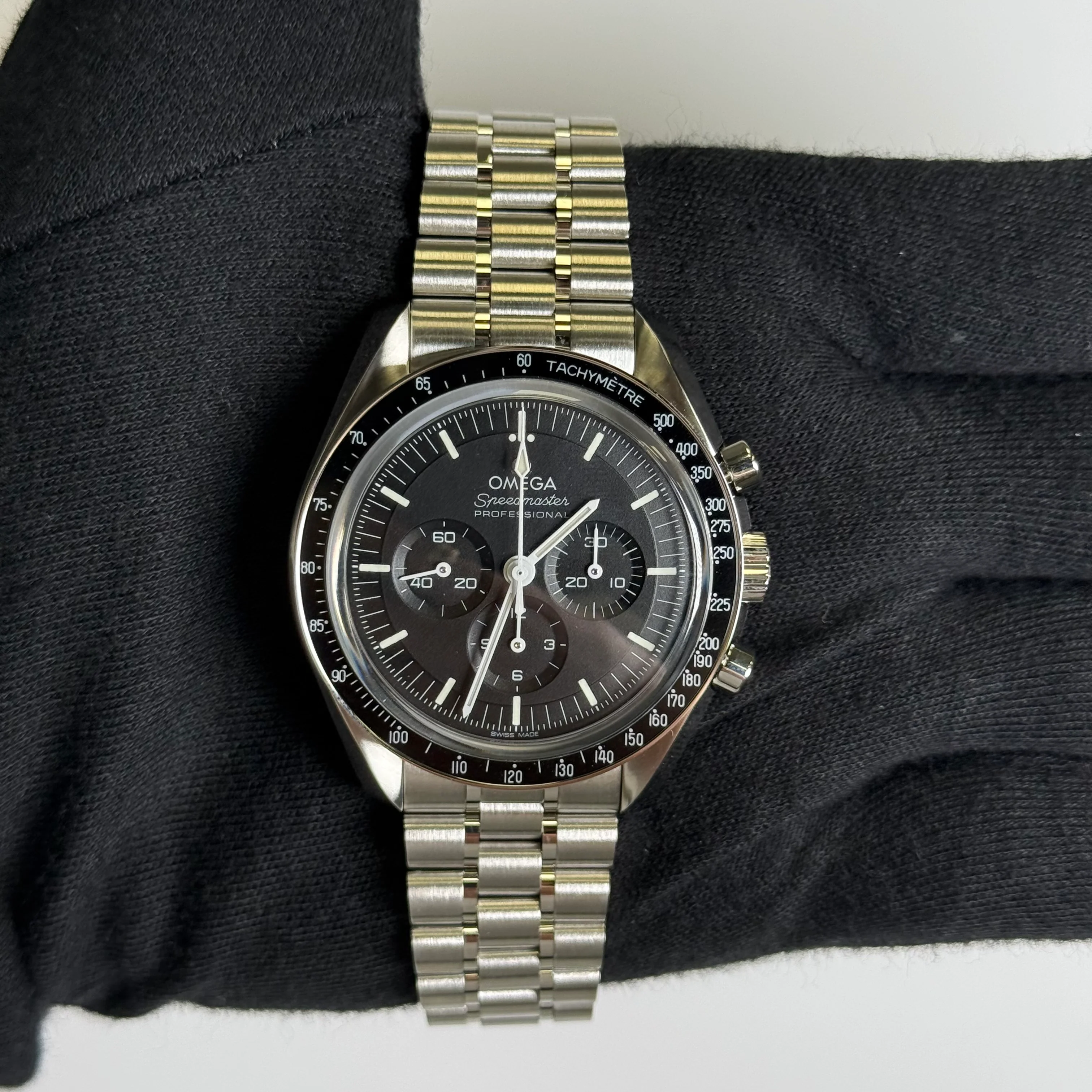 Omega Speedmaster 42mm Black Dial Watch Ref# 310.30.42.50.01.002 - Image 2