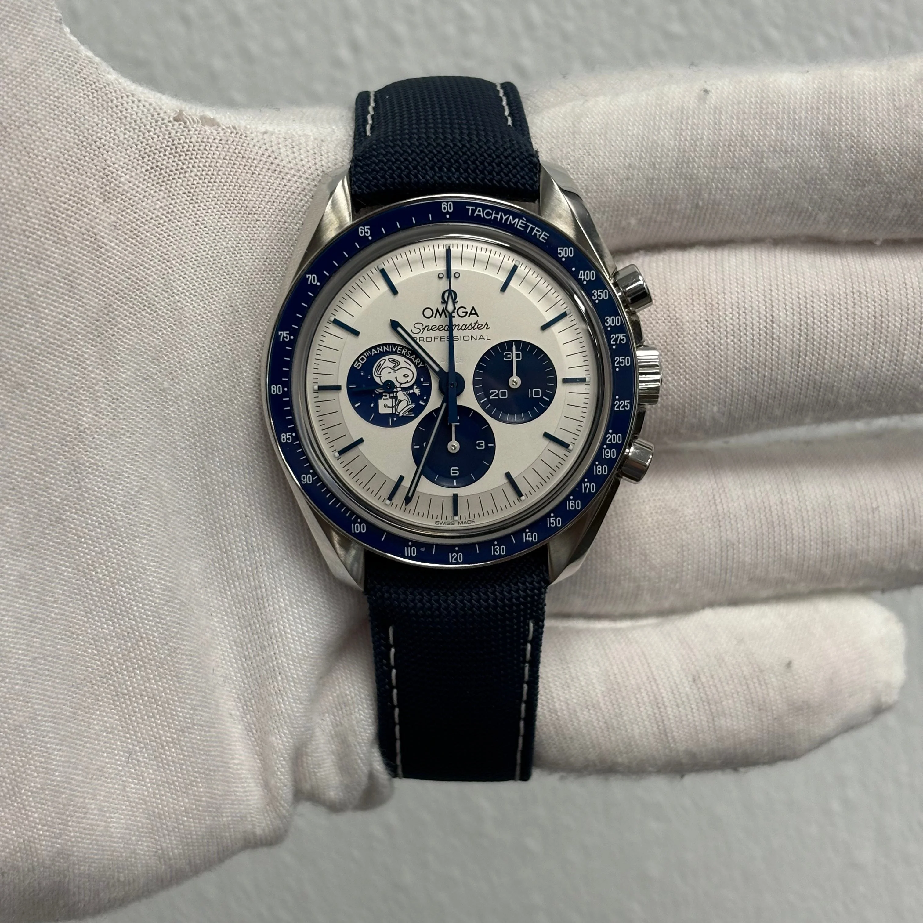 Omega Speedmaster 42MM White Dial Ref# 310.32.42.50.02.001