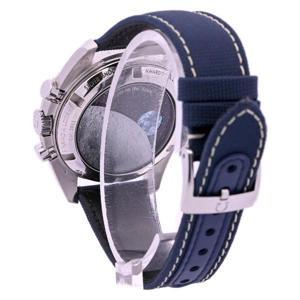 Omega Speedmaster "Silver Snoopy Award" 42mm Stainless Steel White Chronograph Dial Watch Reference #: 310.32.42.50.02.001 - Image 2