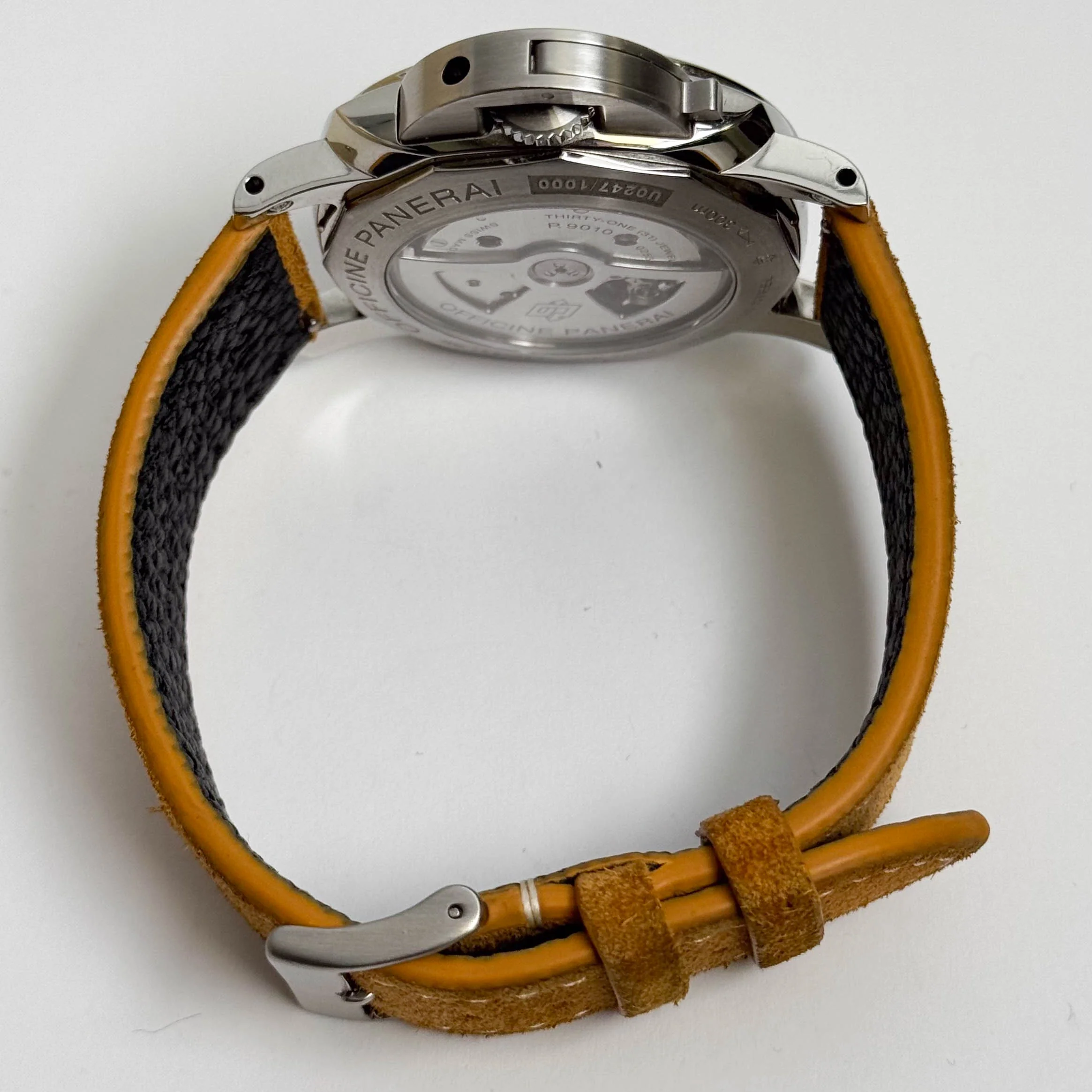 Panerai Luminor Marina 44mm White Dial Watch Ref# PAM01499 - Image 5