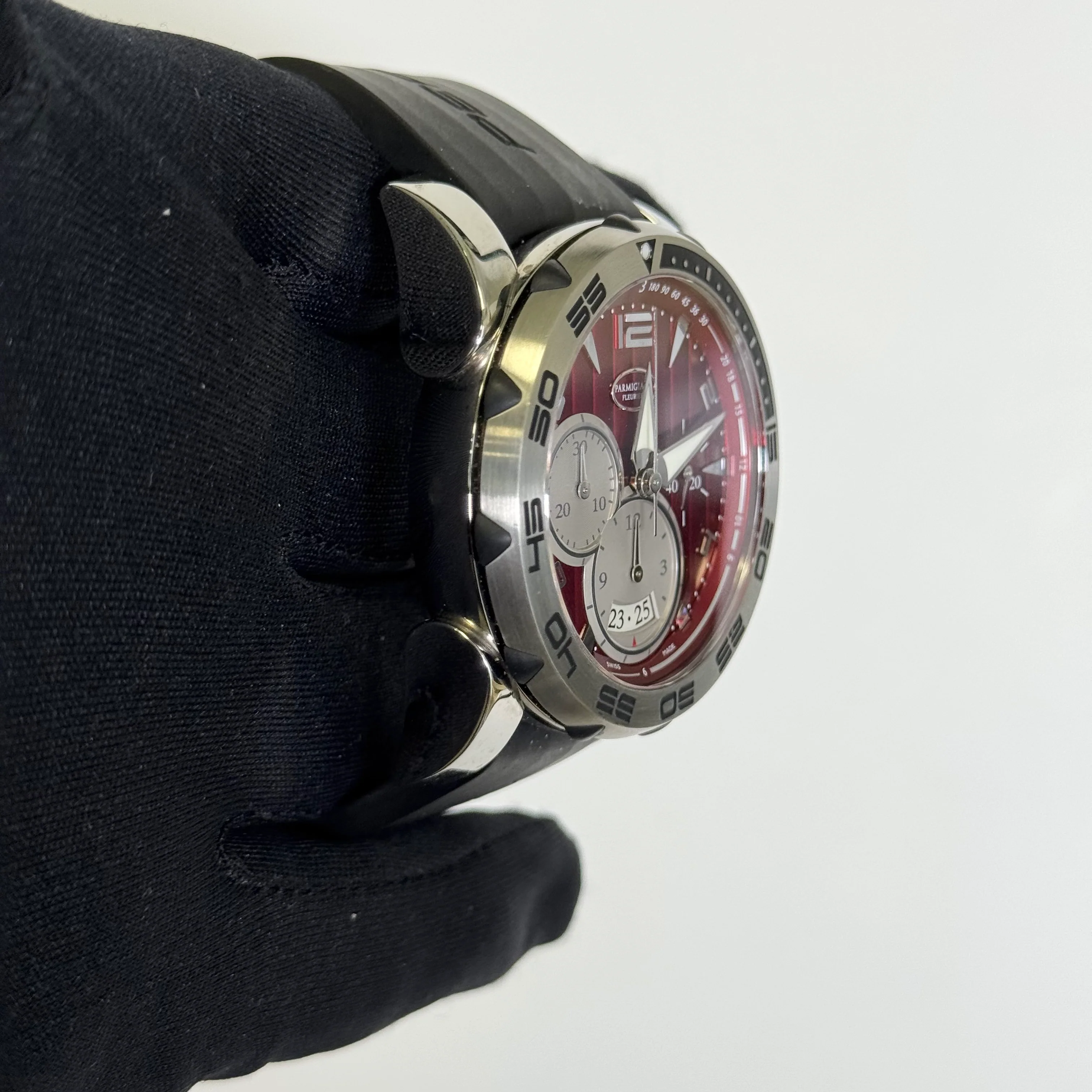 Parmigiani Fleurier Pershing 42mm Red Dial Watch Ref# PFC528-0010900-B00102 - Image 3
