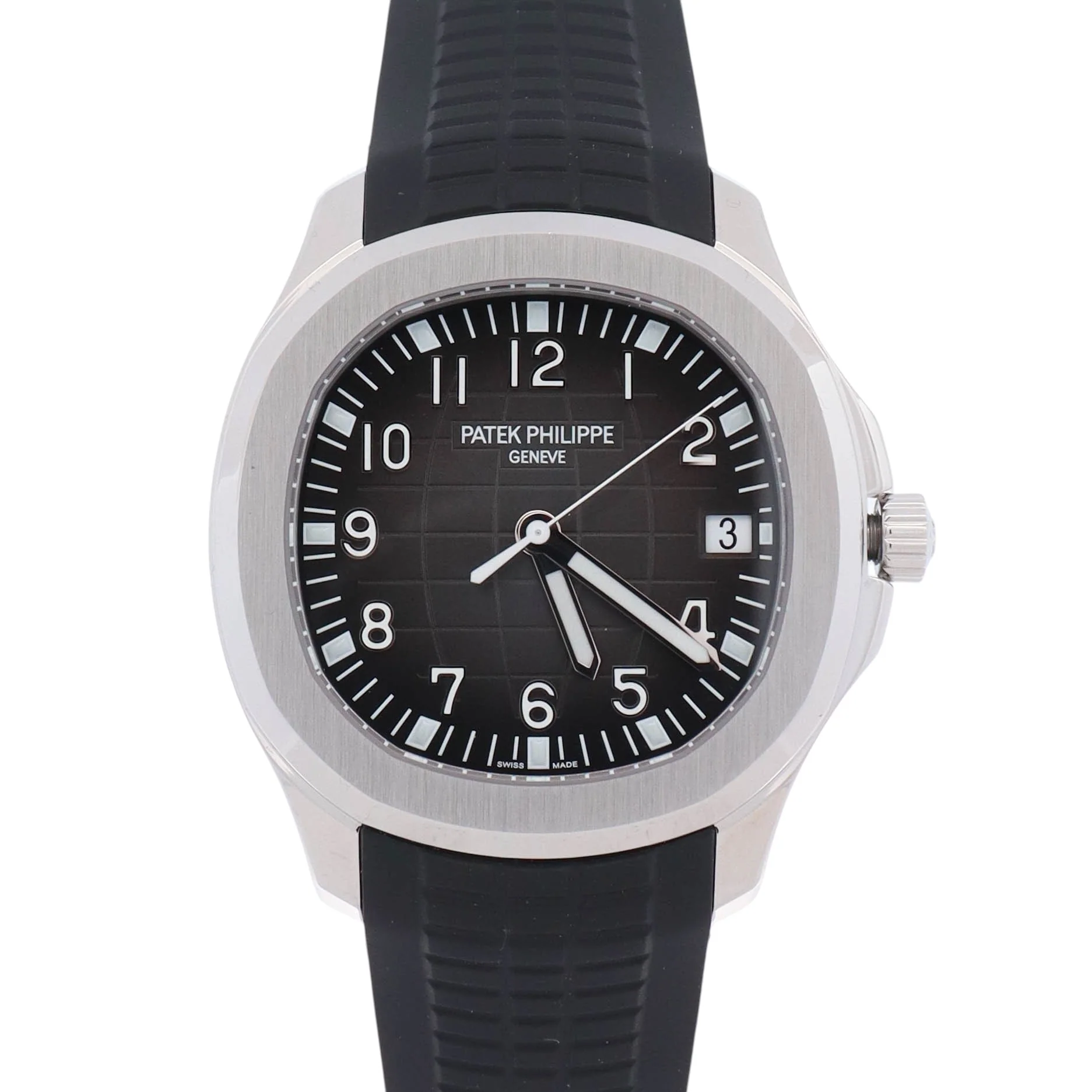 Patek Philippe Aquanaut 40.8mm Black Dial Watch Ref# 5167A-001