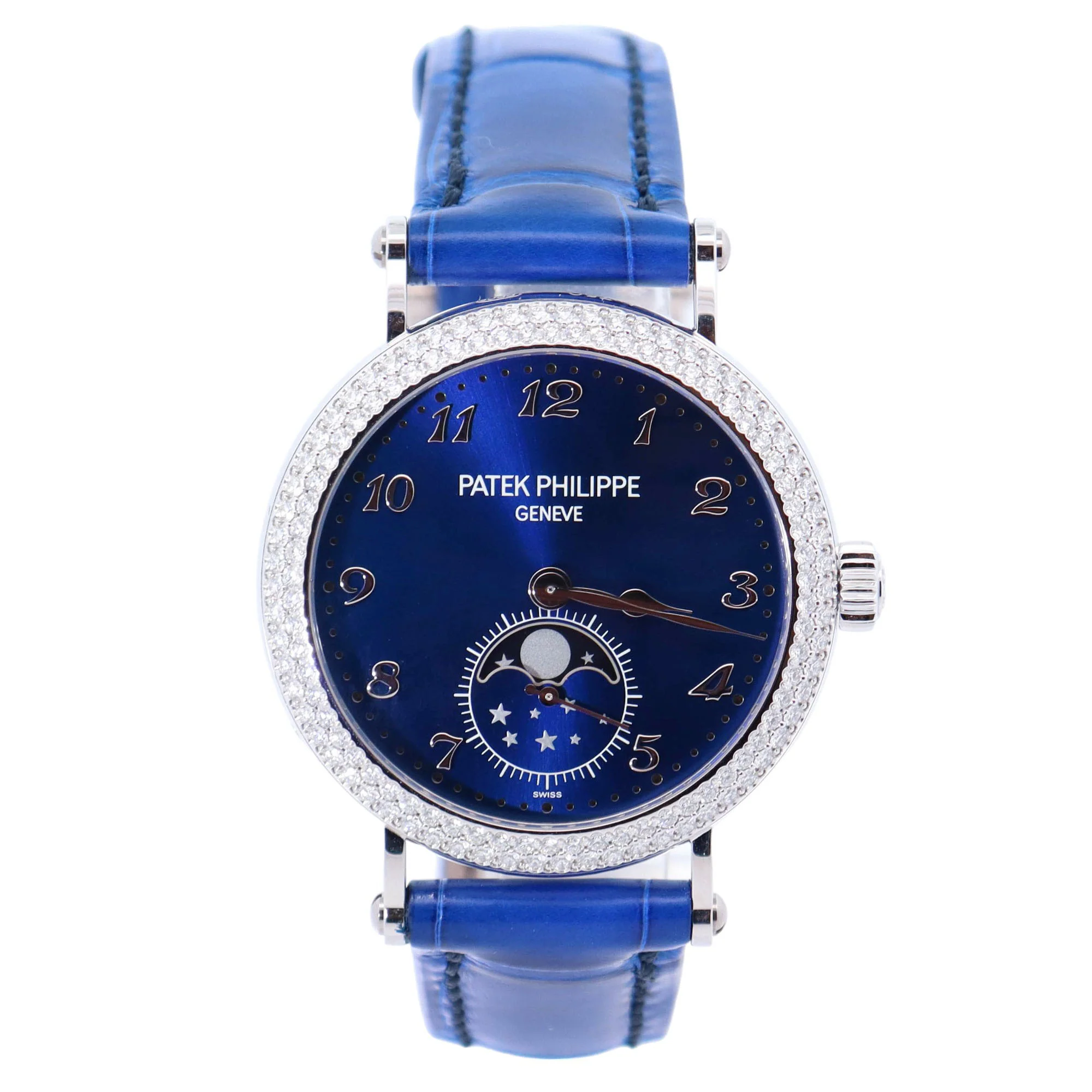 Patek Philippe Complications 33mm Blue Dial Ref# 7121/200G-001 - Image 5