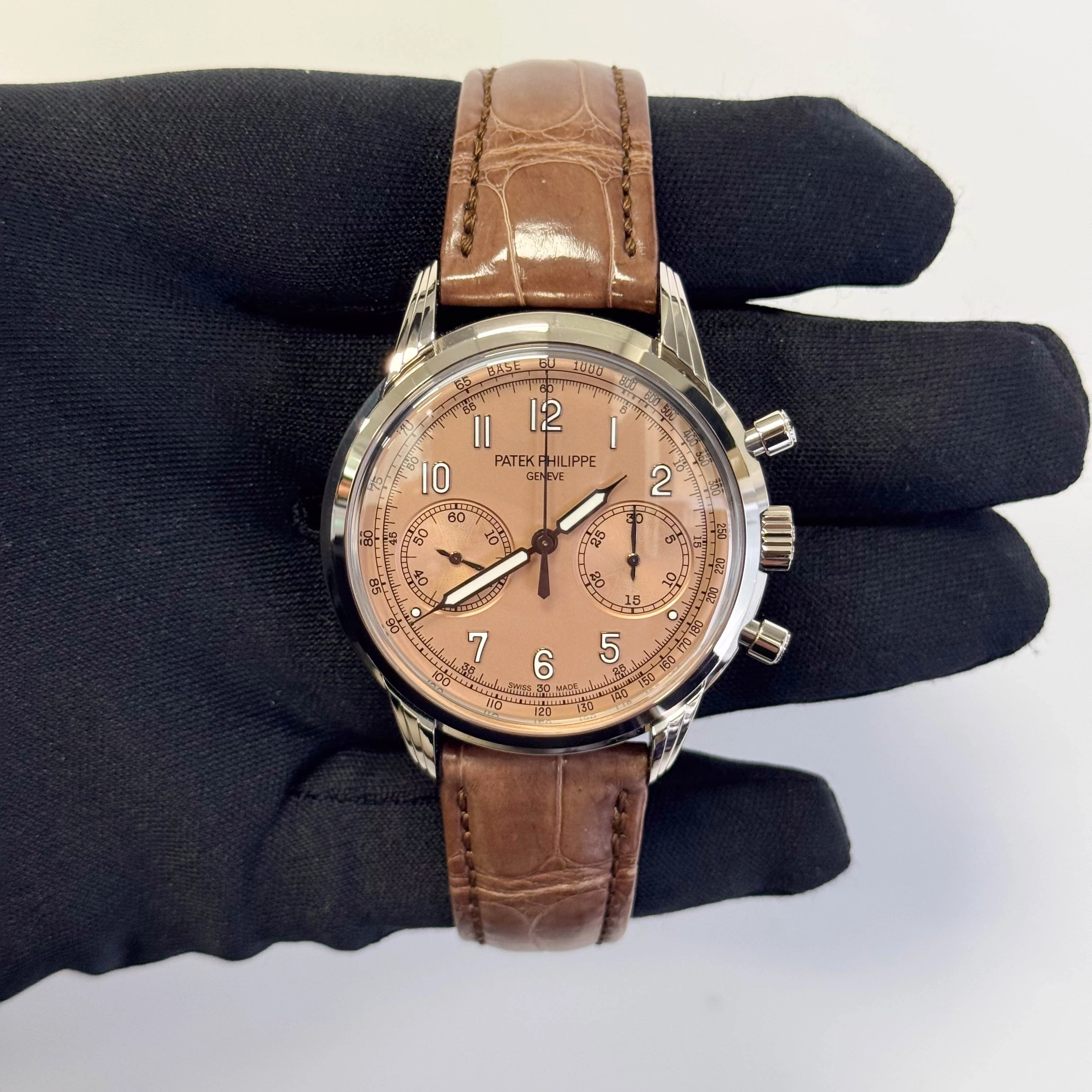 Patek Philippe Complications 41mm Salmon Dial Watch Ref# 5172G-001 - Image 2