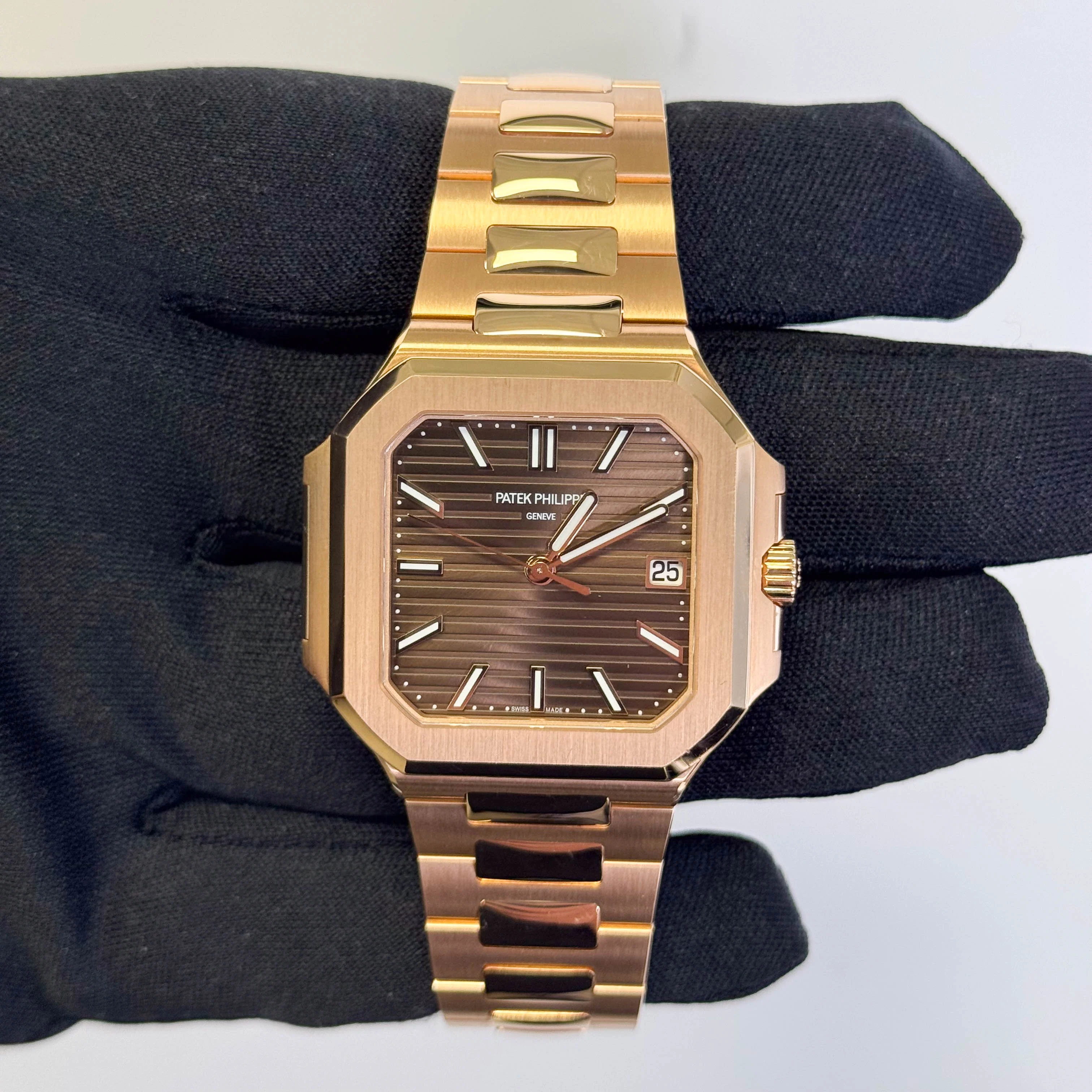 Patek Philippe Cubitus 40mm Brown Dial Watch Ref# 7128/1R-001 - Image 2