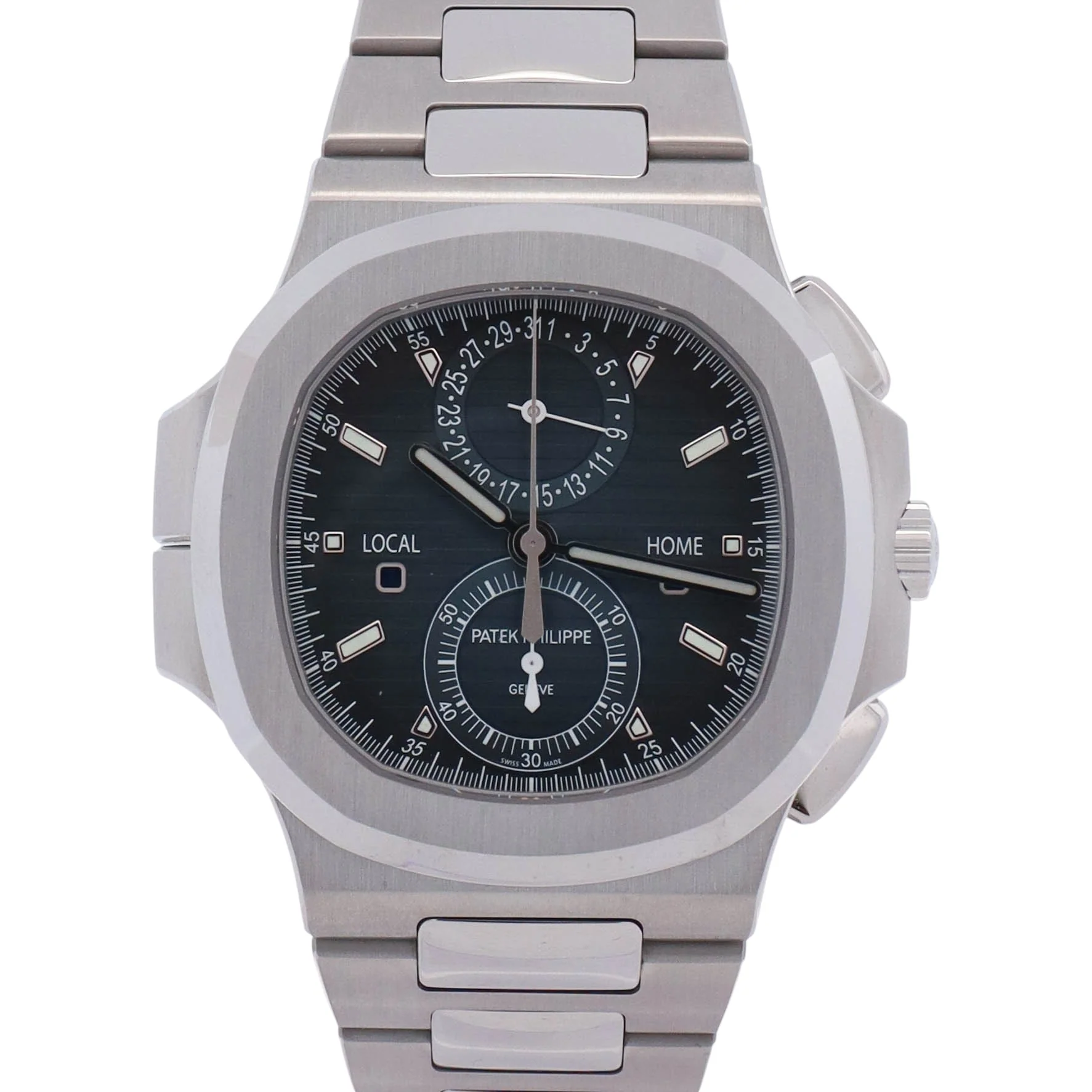 Patek Philippe Nautilus 40.5mm Blue Dial Watch Ref# 5990/1A-001