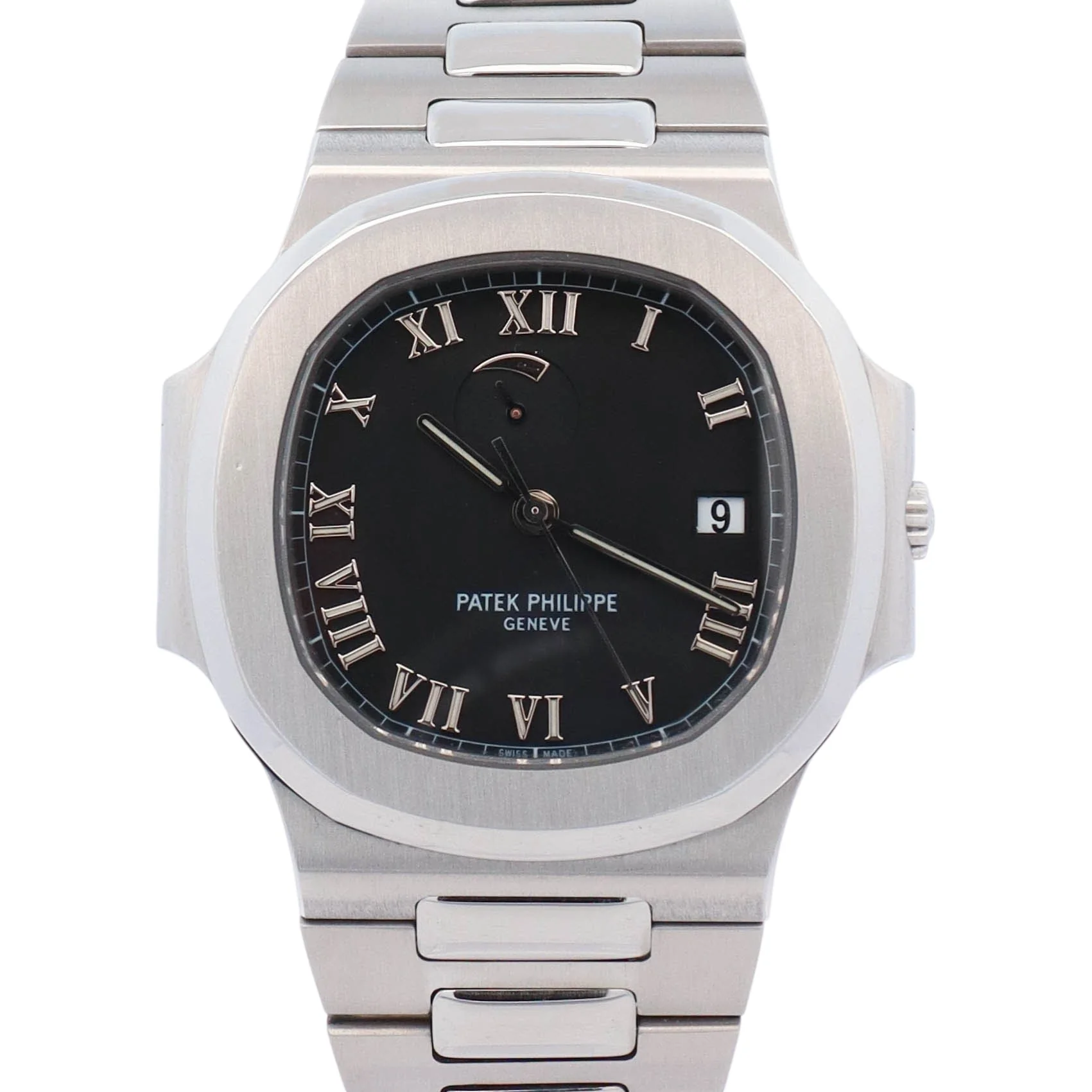 Patek Philippe Nautilus 40mm Black Dial Watch Ref# 3710/1A