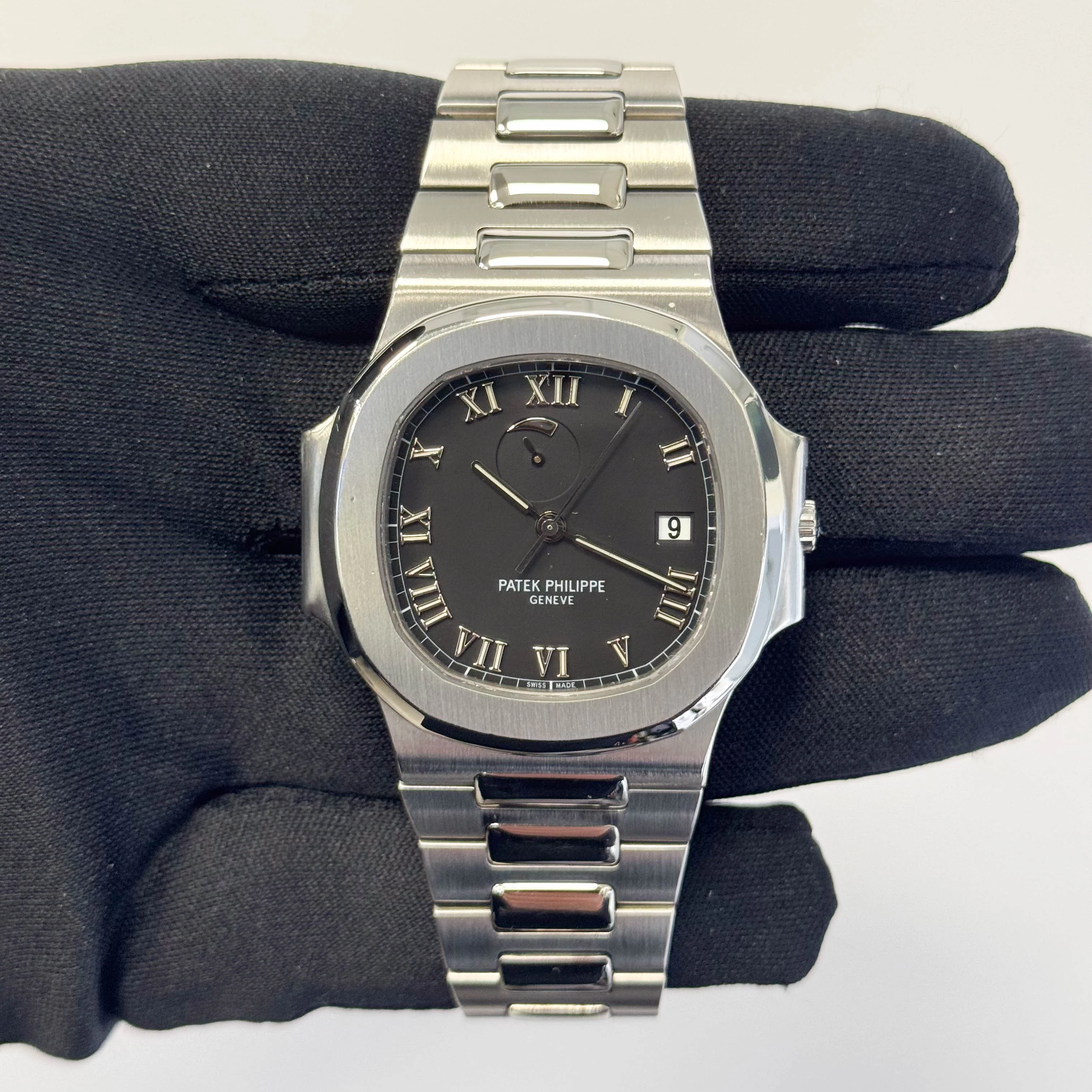Patek Philippe Nautilus 40mm Black Dial Watch Ref# 3710/1A - Image 2