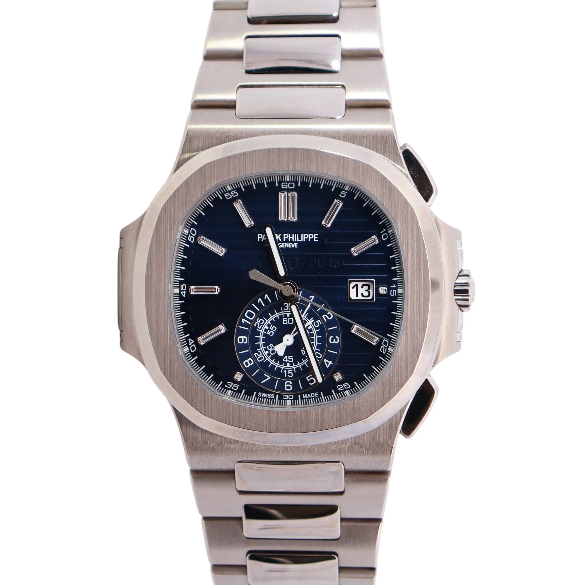 Patek Philippe Nautilus 44mm Blue Dial Watch Ref# 5976/1G-001