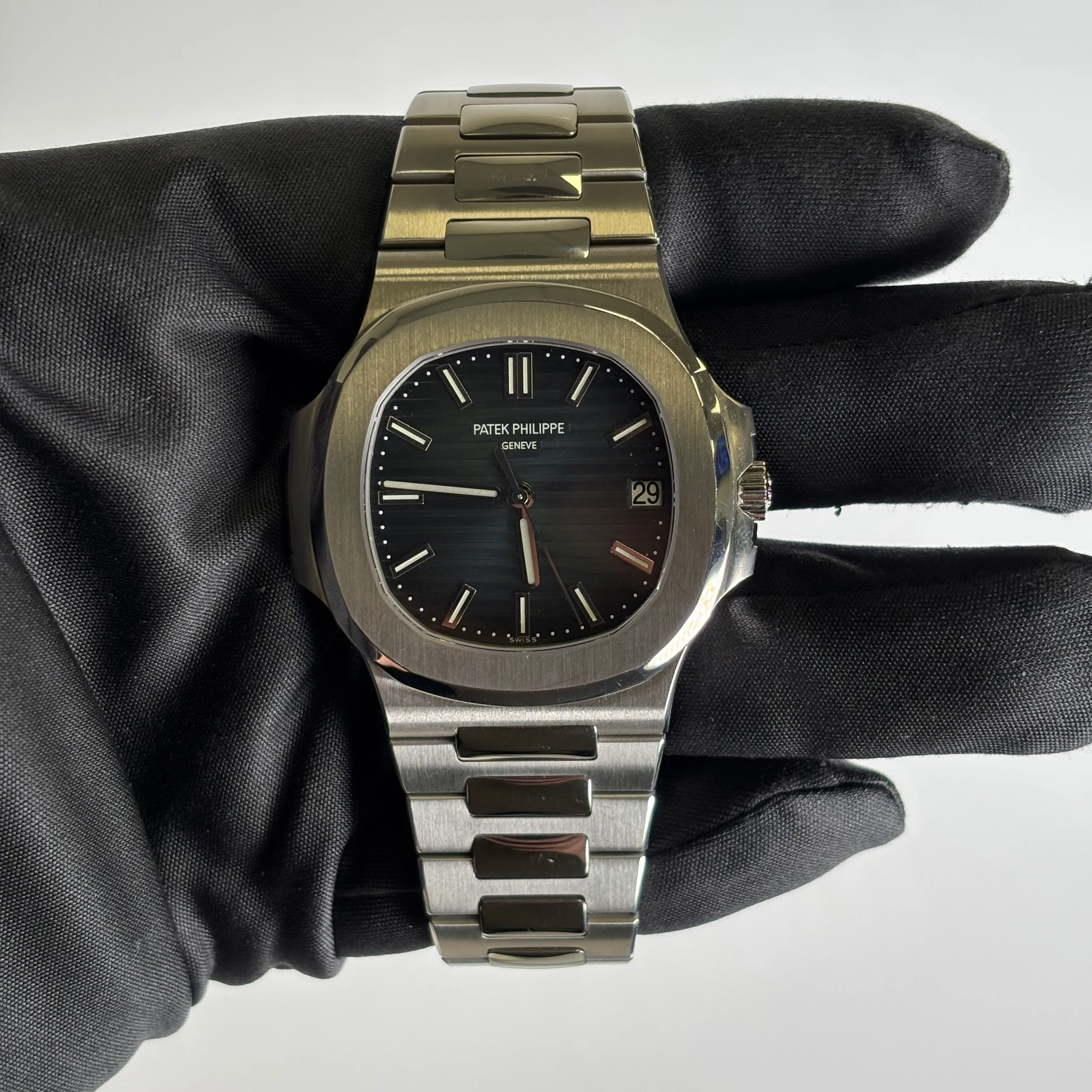 Patek Philippe Nautilus 40mm Blue Dial Watch Ref# 5711/1A-001 - Image 2
