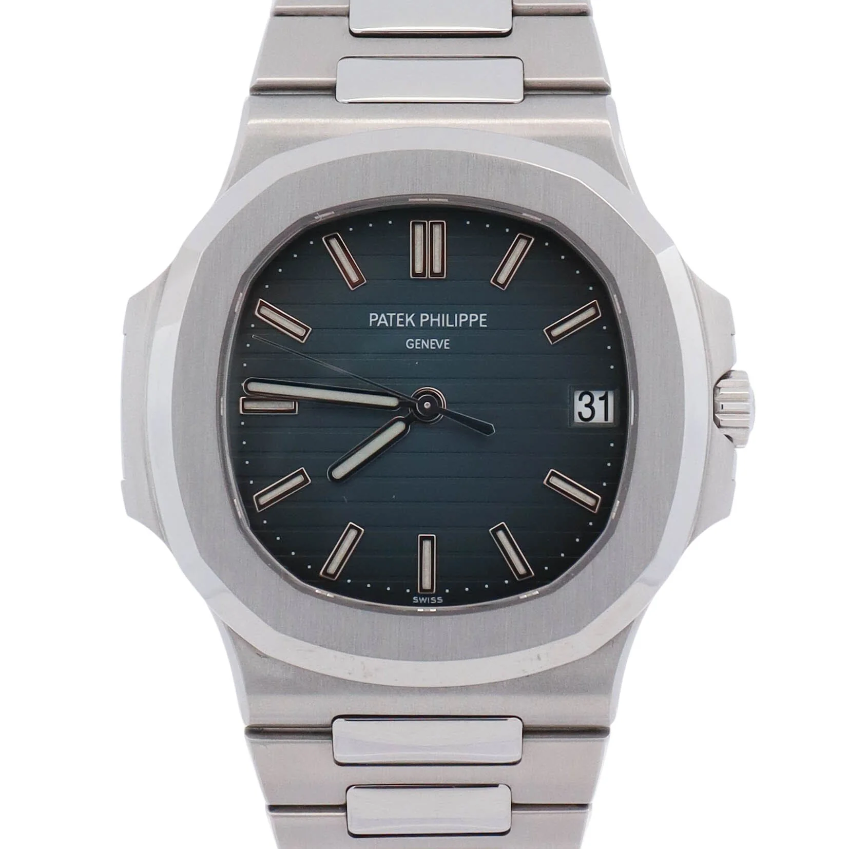 Patek Philippe Nautilus 40mm Blue Dial Watch Ref# 5711/1A-001