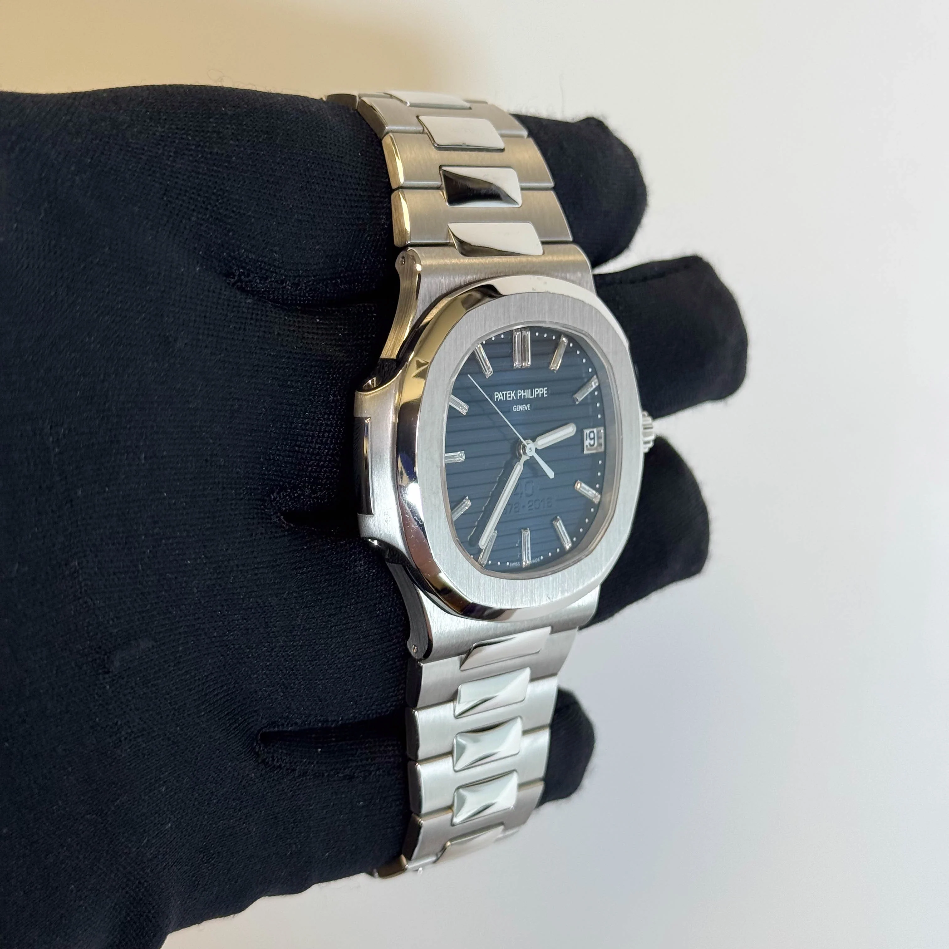 Patek Philippe Nautilus 40mm Blue Dial Watch Ref# 5711/1P-001 - Image 3
