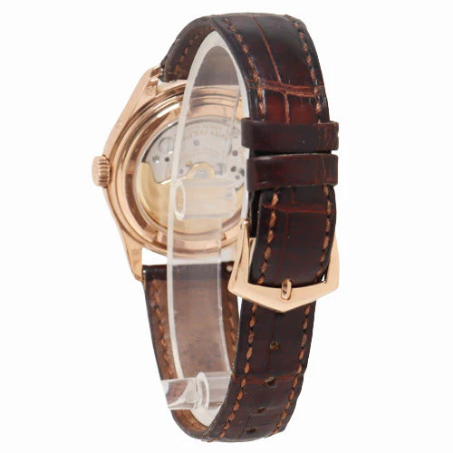 Patek Philippe Philippe Annual Calendar Rose Gold 37mm White Roman Dial Watch Reference# - Image 3
