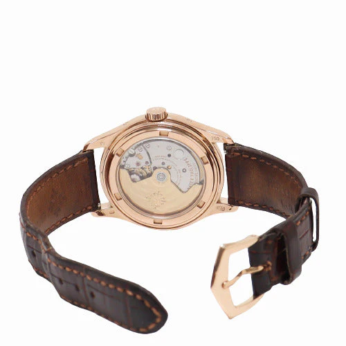 Patek Philippe Philippe Annual Calendar Rose Gold 37mm White Roman Dial Watch Reference# - Image 5