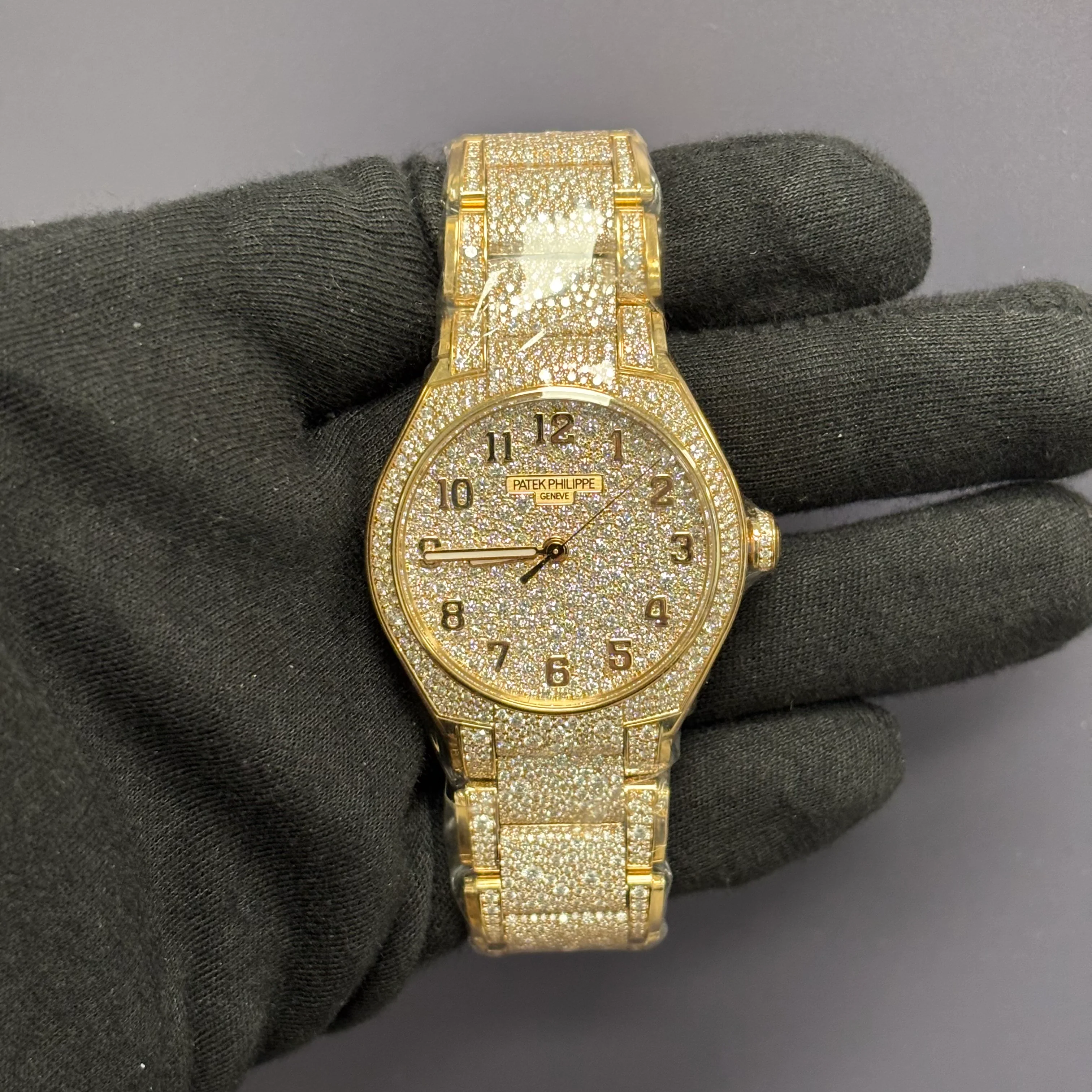 Patek Philippe Twenty-4 36mm Pave Dial Watch Ref# 7300/1450R-001 - Image 2