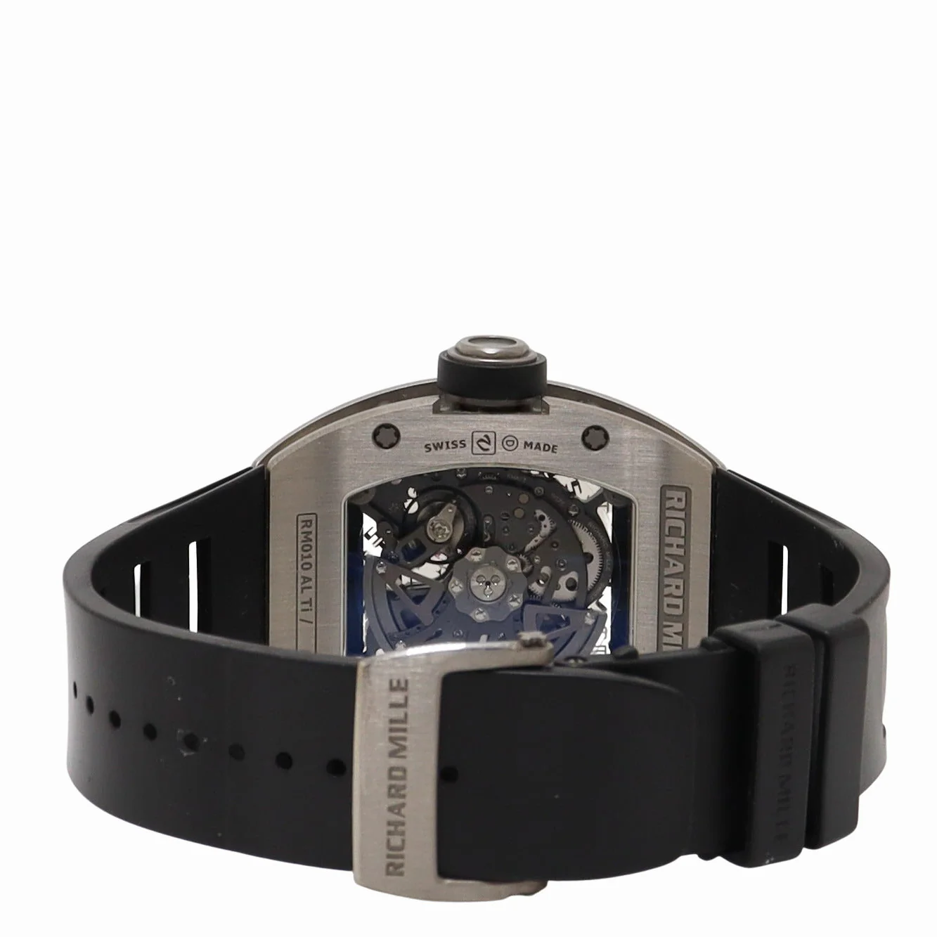 Richard Mille RM-010 AL Ti Titanium 38x45mm Skeleon Arabic Dial Watch Reference #: RM010 AlTi - Image 3