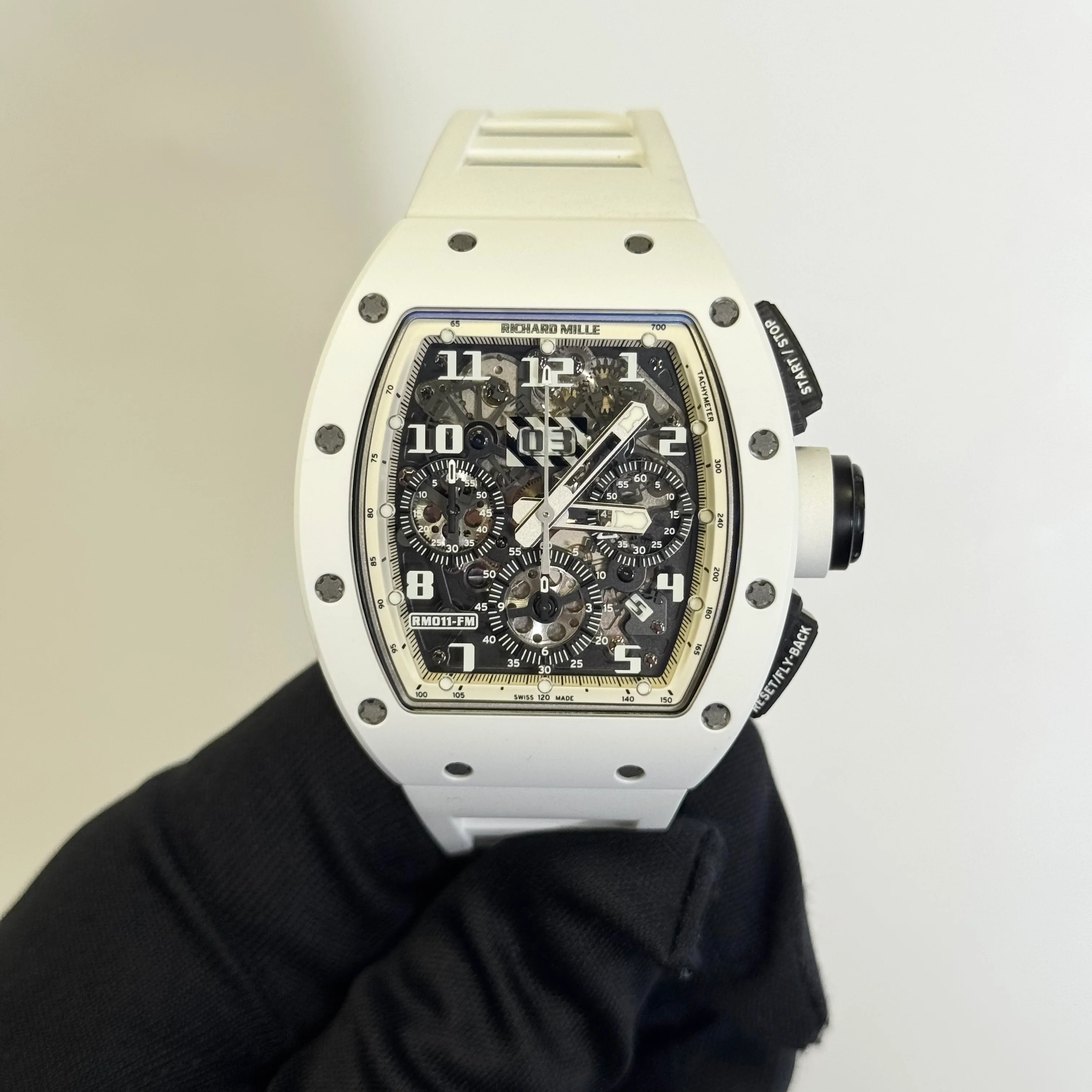 Richard Mille RM011 42mm Openwork Dial Watch Ref# RM011 - Image 2
