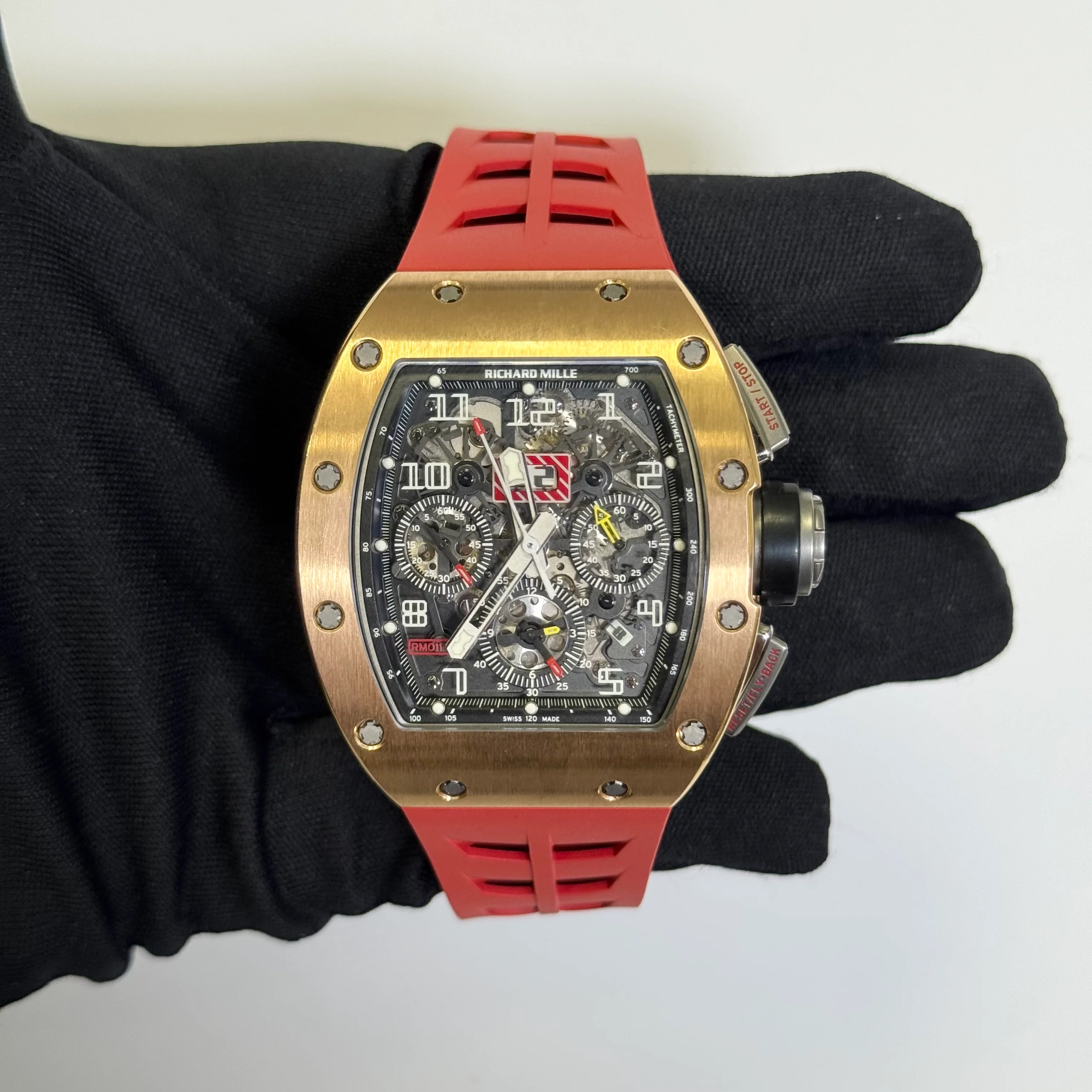 Richard Mille RM011 42mm Openwork Dial Watch Ref# RM011 - Image 2