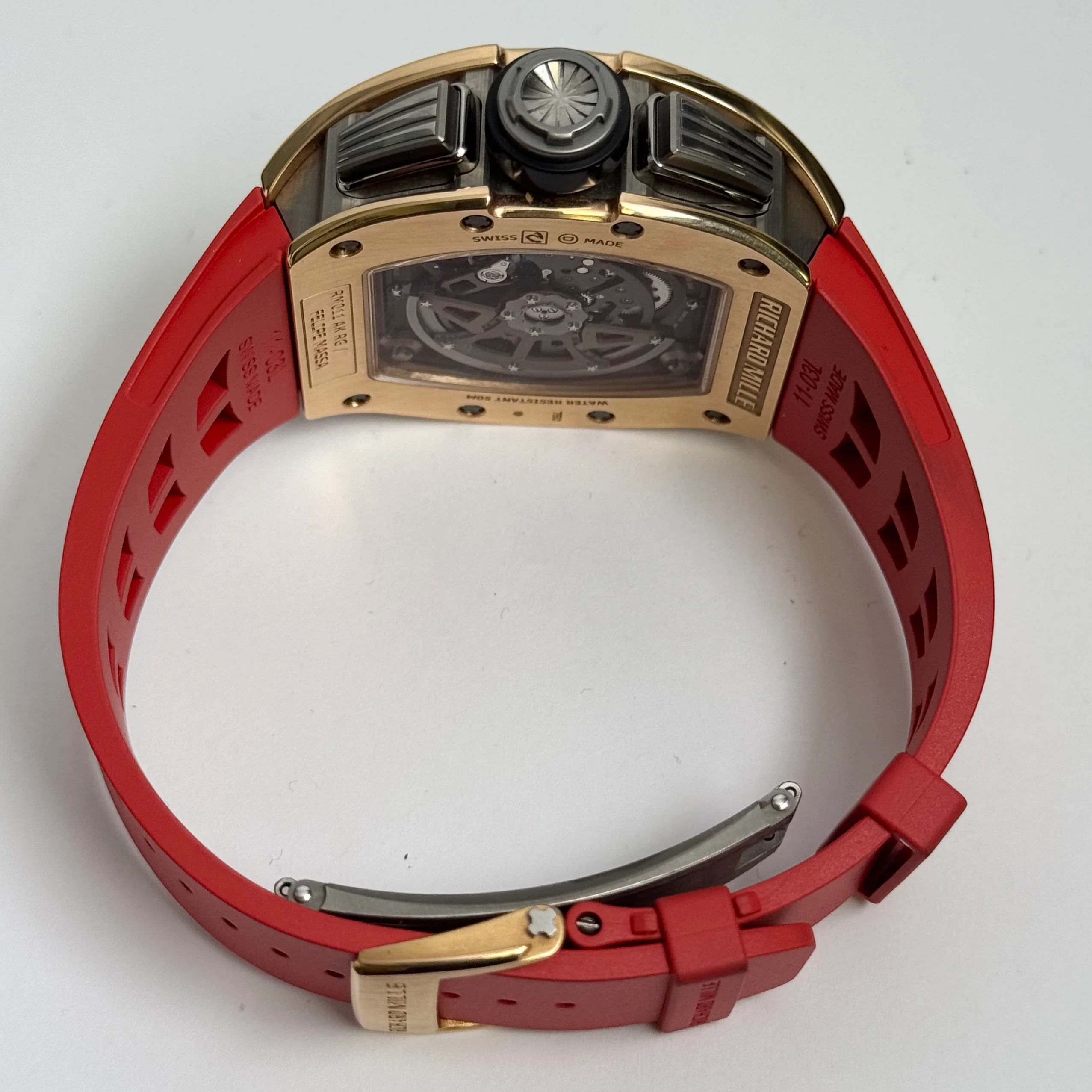 Richard Mille RM011 42mm Openwork Dial Watch Ref# RM011 - Image 5