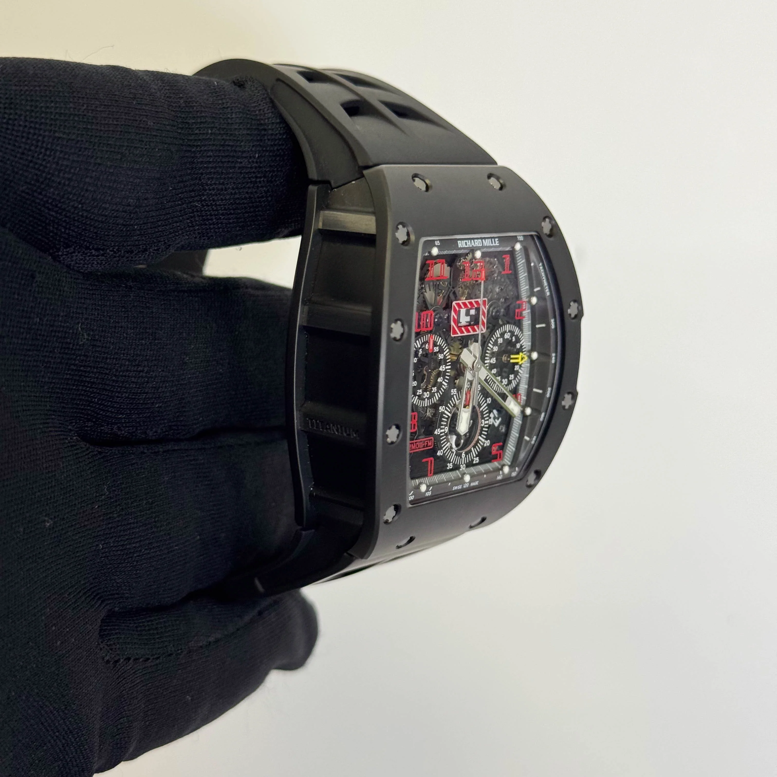 Richard Mille RM011 42mm Openwork Dial Watch Ref# RM011 - Image 3