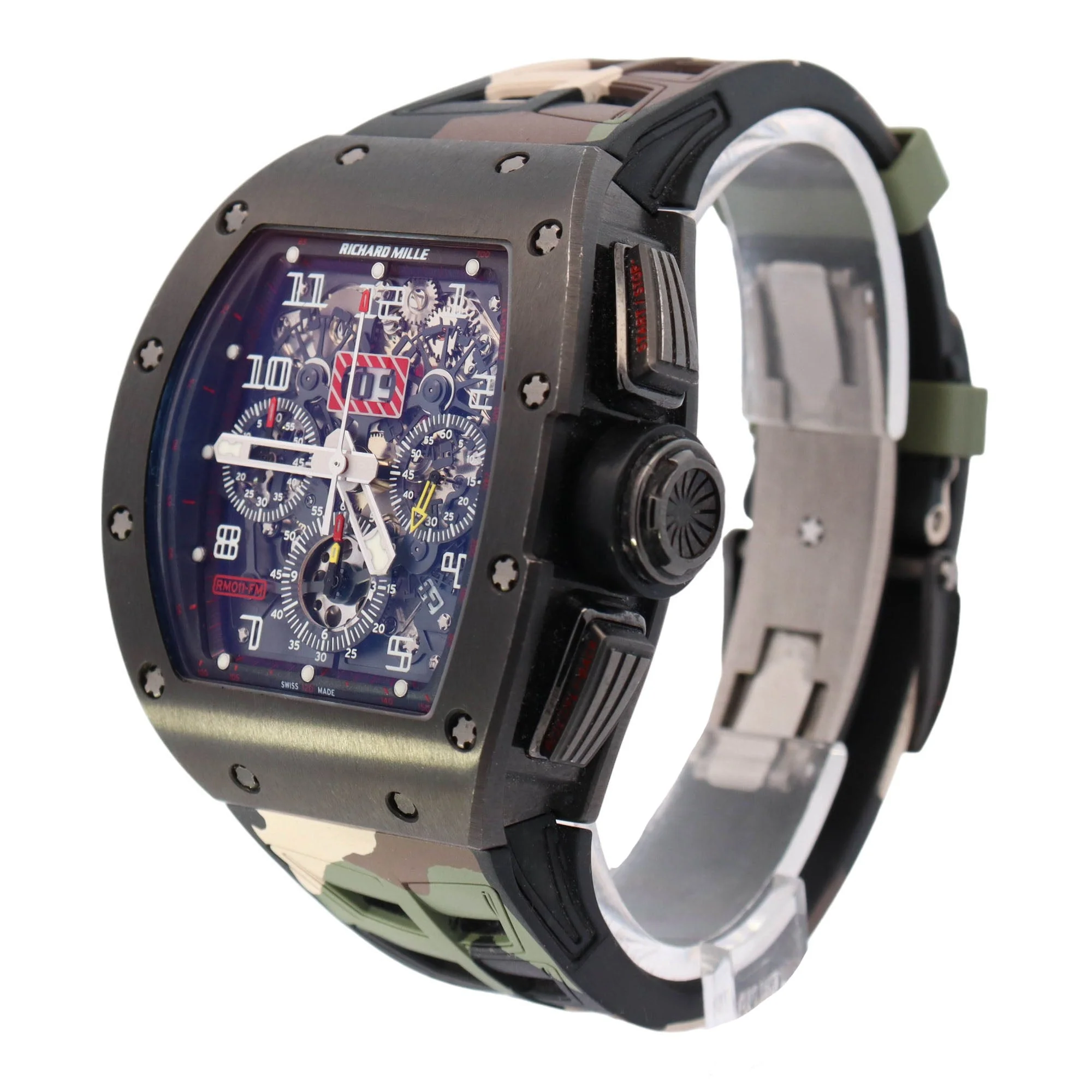 Richard Mille RM011-FM Titanium 50mm Flyback Chronograph Dial Watch Ref# RM011-FM - Image 2