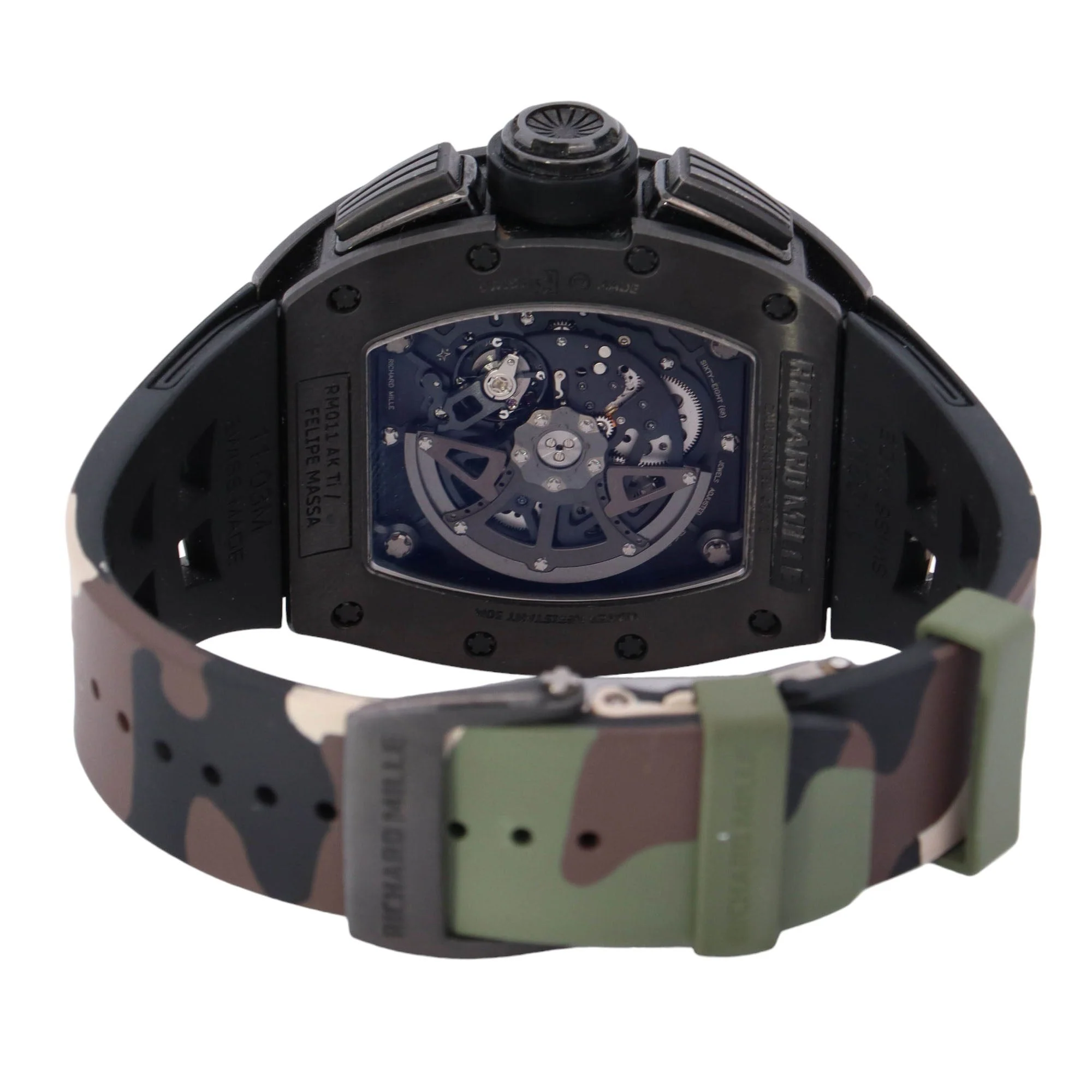 Richard Mille RM011-FM Titanium 50mm Flyback Chronograph Dial Watch Ref# RM011-FM - Image 4