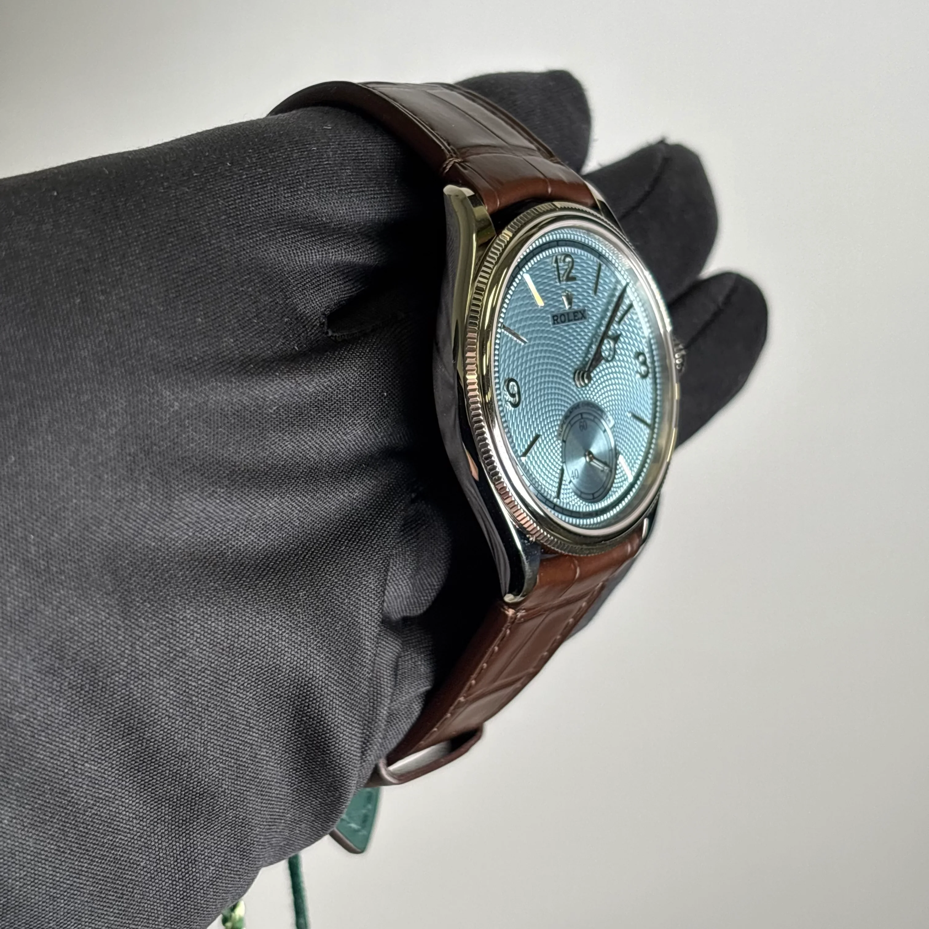 Rolex 1908 39mm Blue Dial Watch Ref# 52506 - Image 3