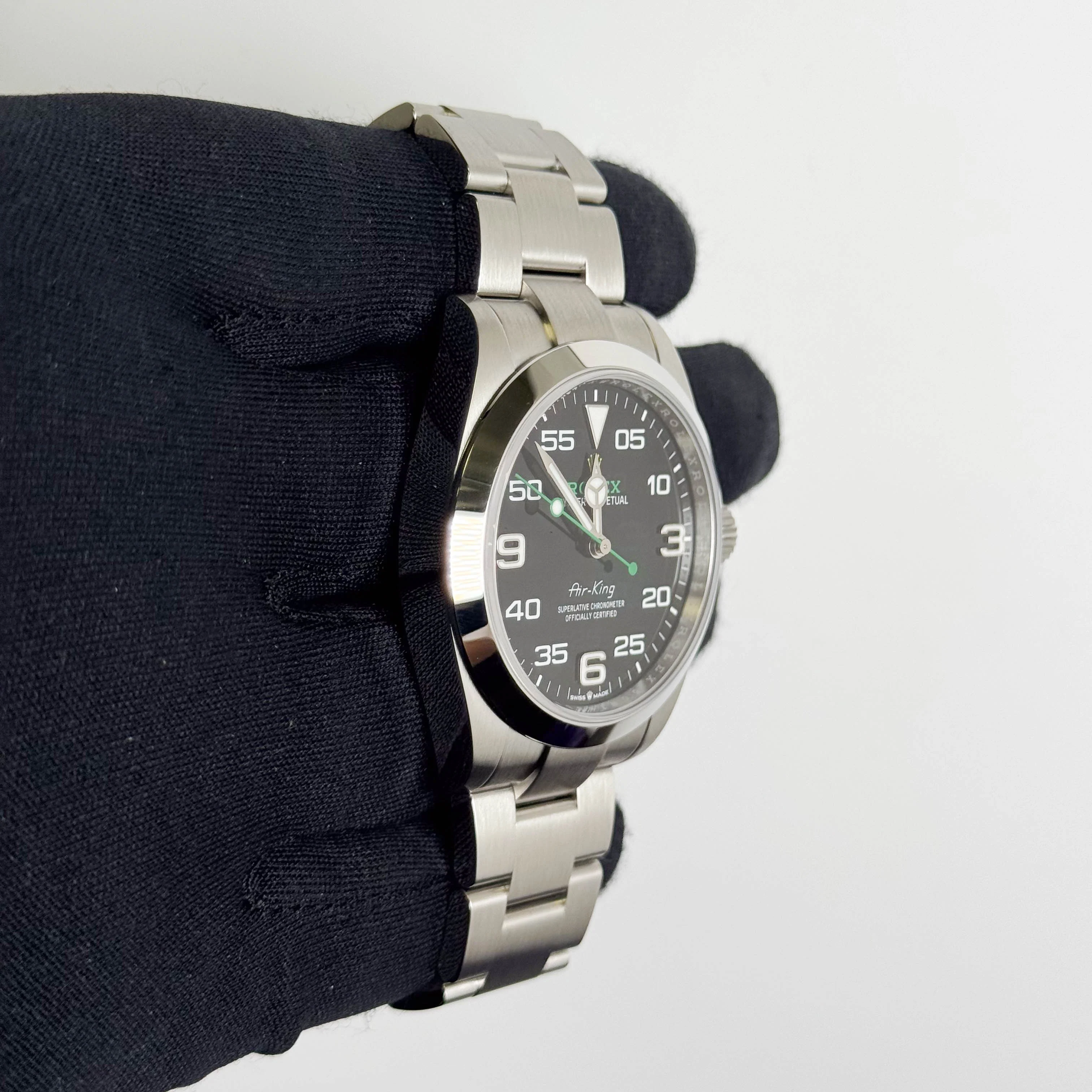 Rolex Air-King 40mm Black Dial Watch Ref# 126900 - Image 3