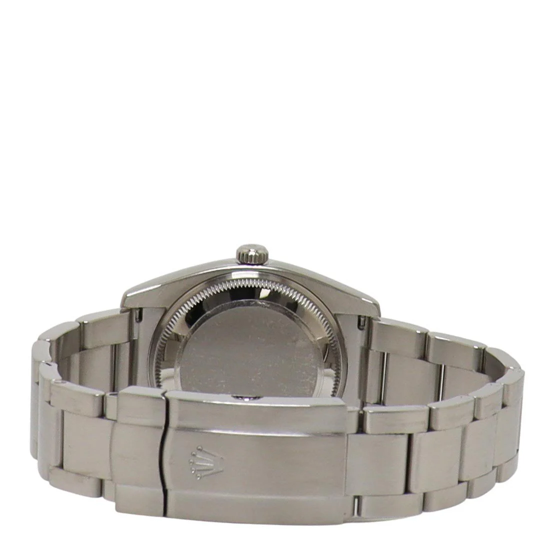 Rolex Air King Stainless Steel 34mm White Roman Dial Watch Reference#: 114200 - Image 4