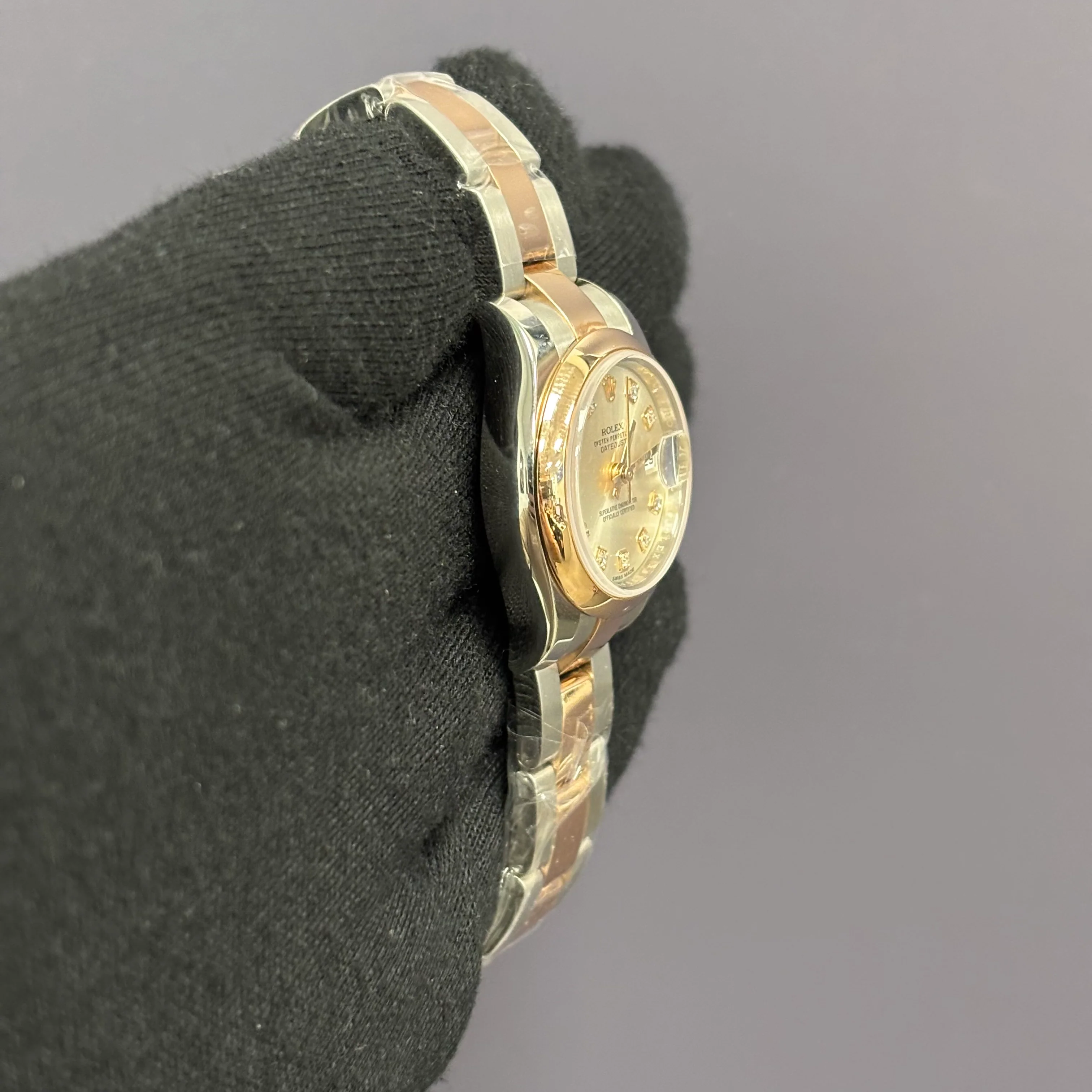 Rolex Datejust 26mm Silver Dial Watch Ref# 179161 - Image 3