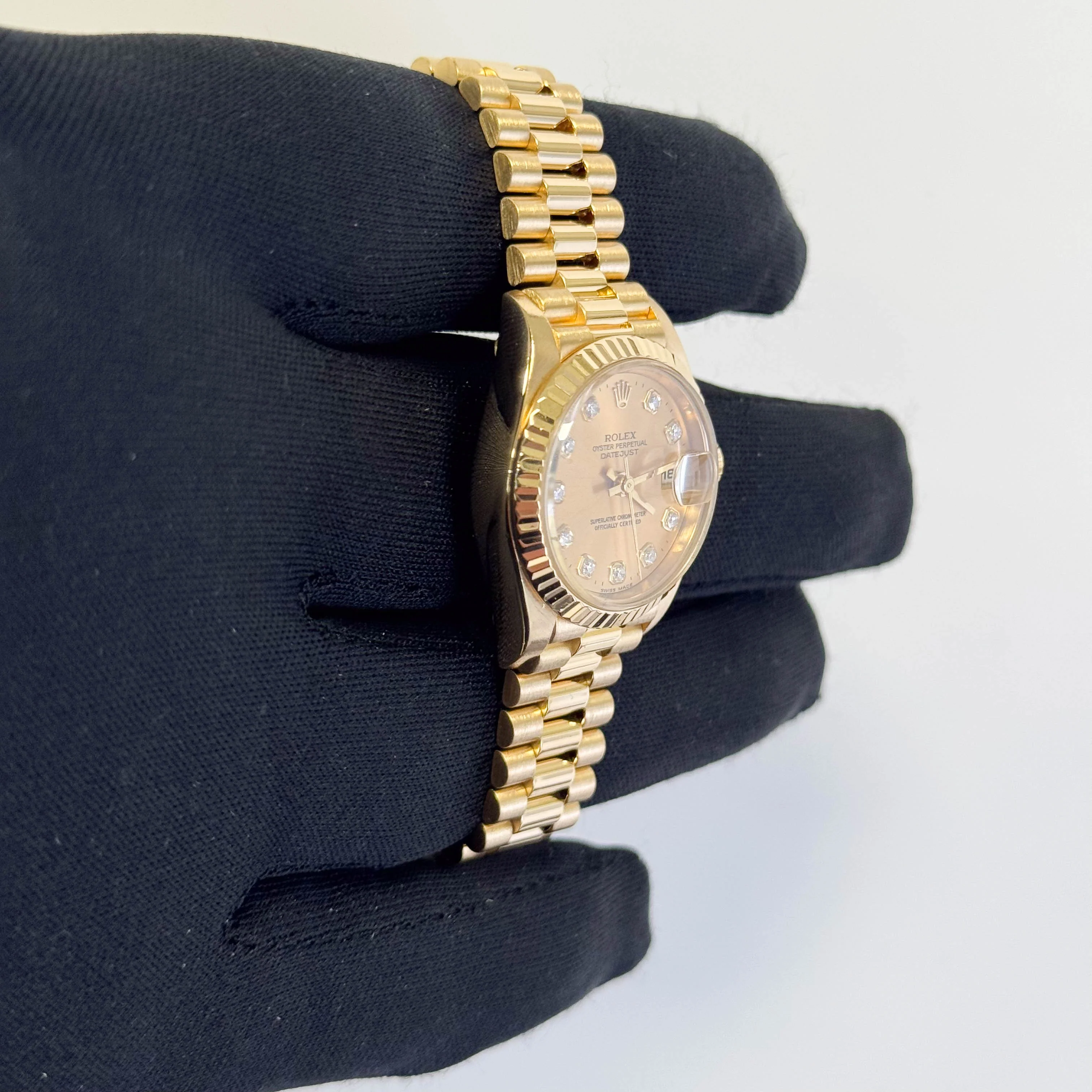 Rolex Datejust 26mm Champagne Dial Watch Ref# 69178 - Image 3