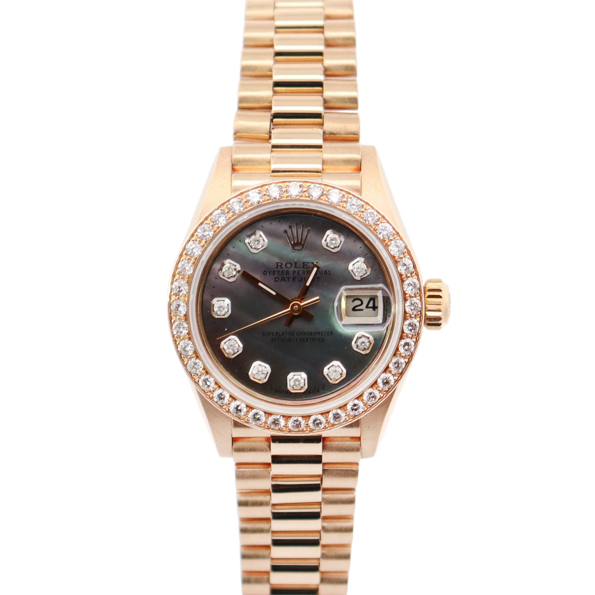 Rolex Datejust 26mm MOP Dial Watch Ref# 69178