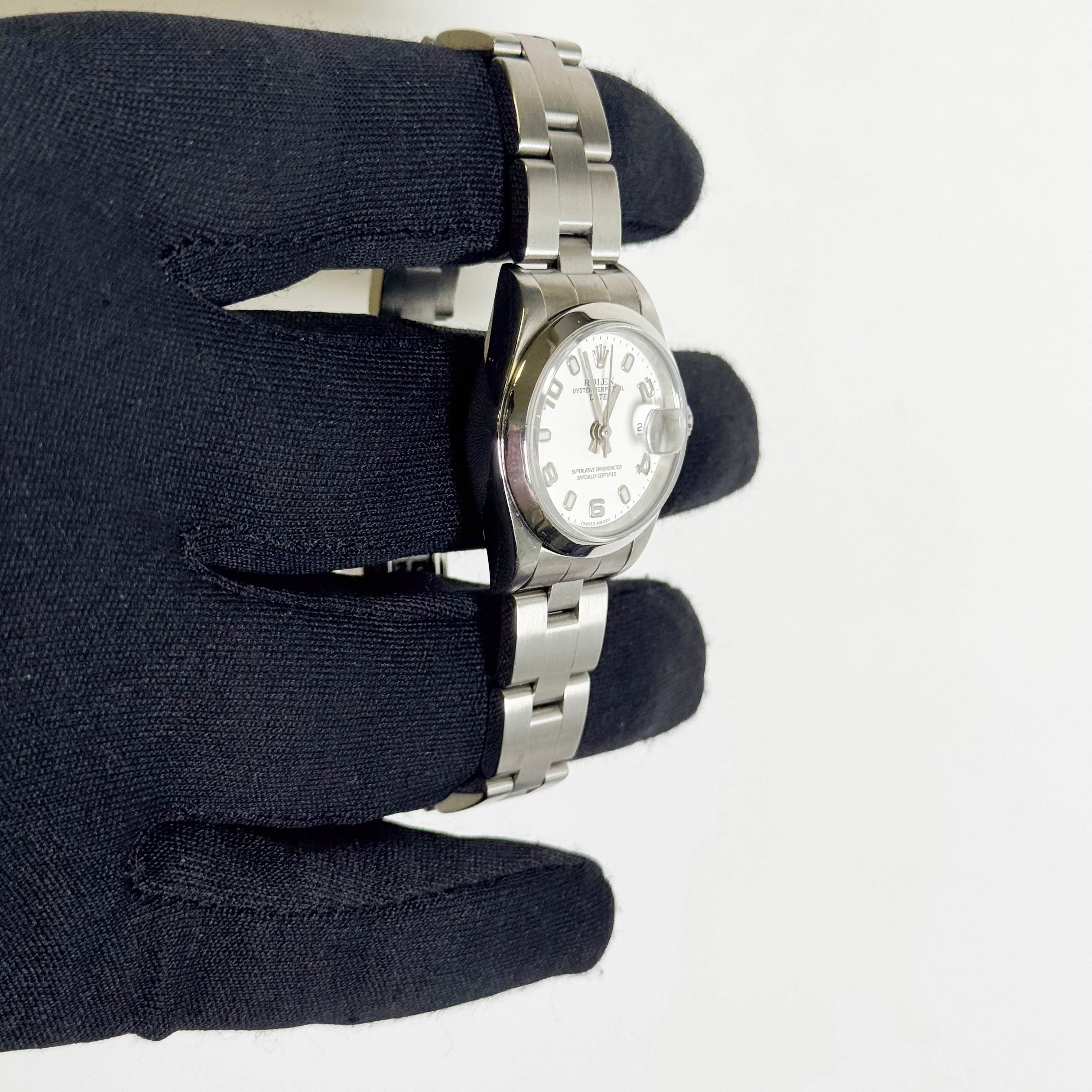 Rolex Datejust 26mm White Dial Watch Ref# 79160 - Image 3